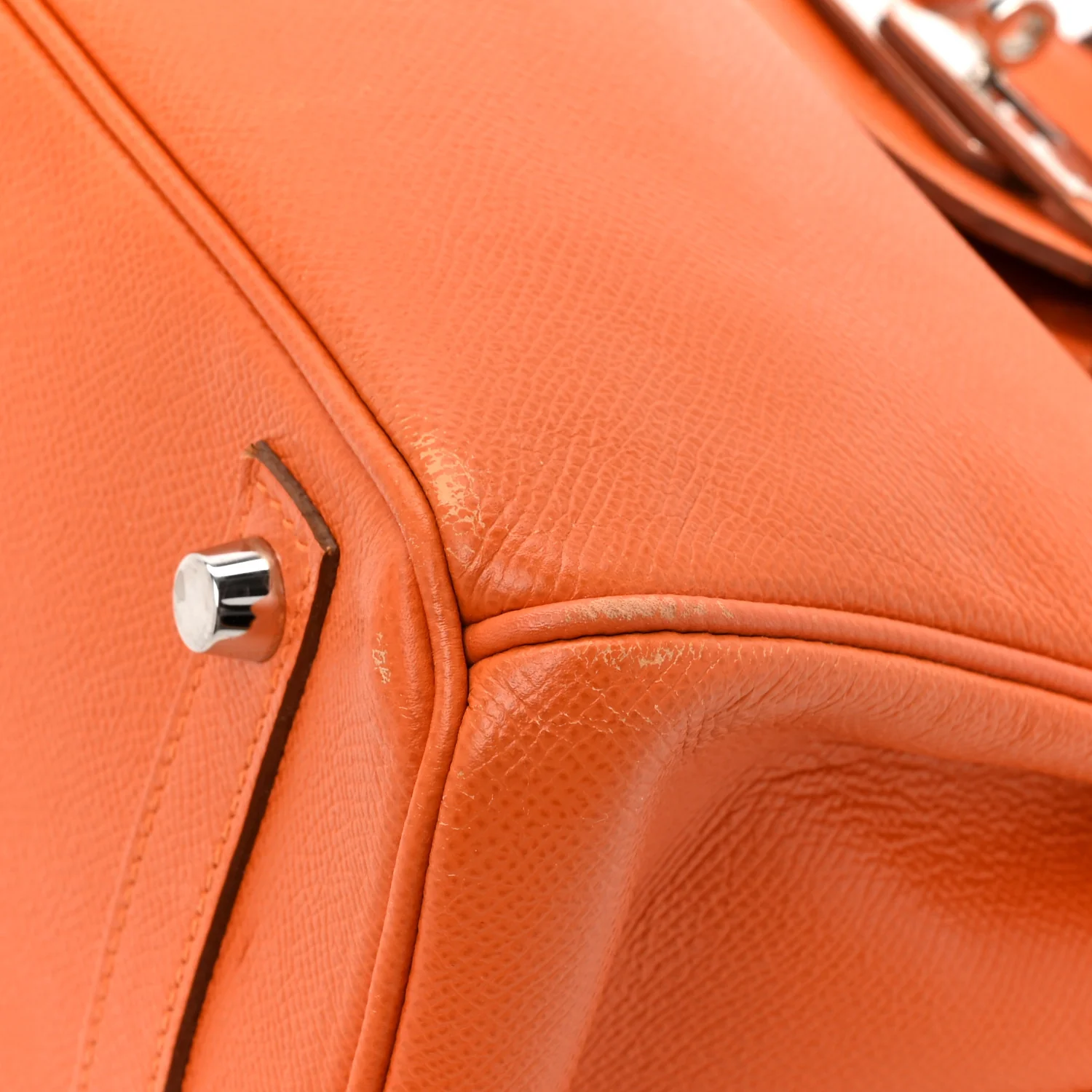 Epsom Birkin 30 Orange - Image 17