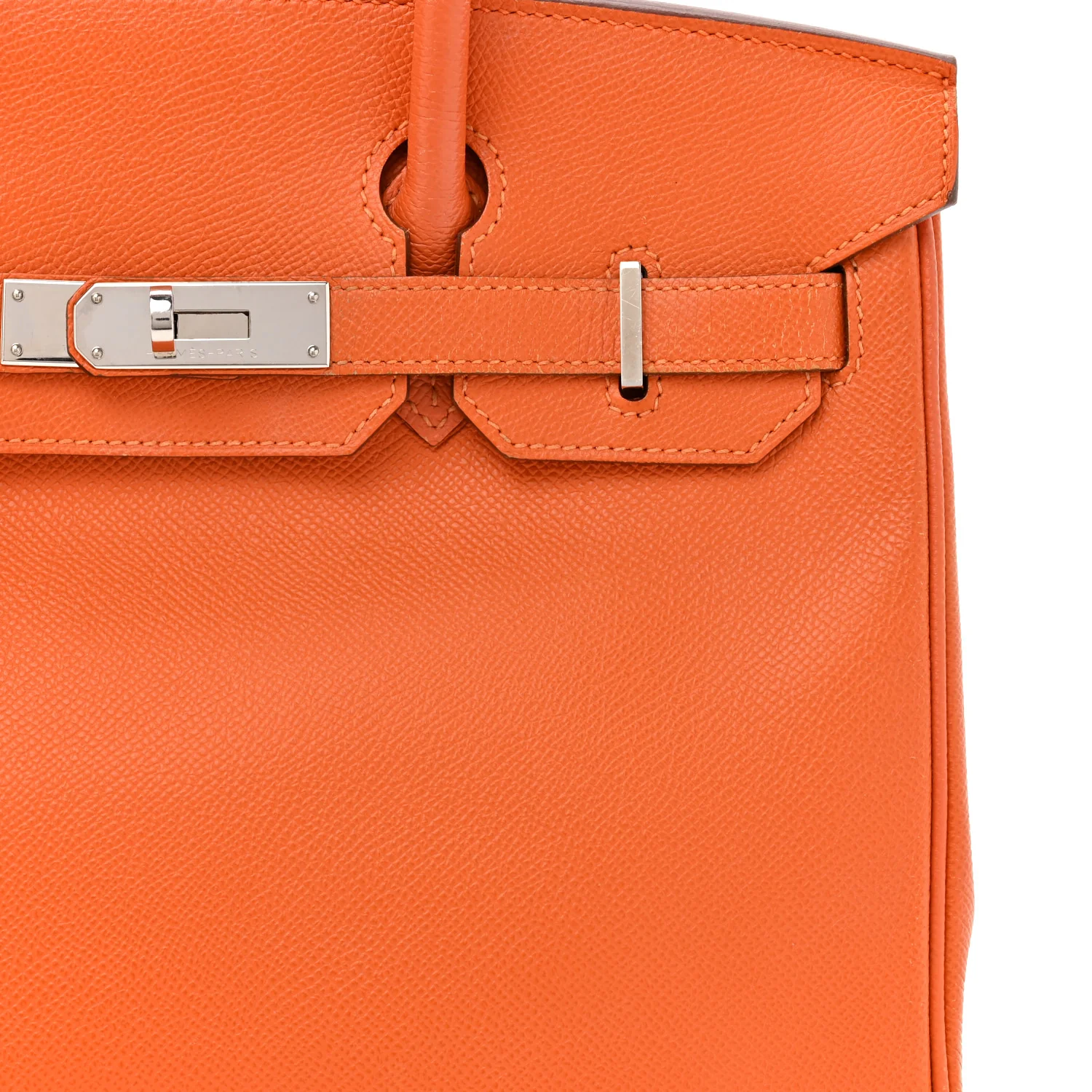 Epsom Birkin 30 Orange - Image 8