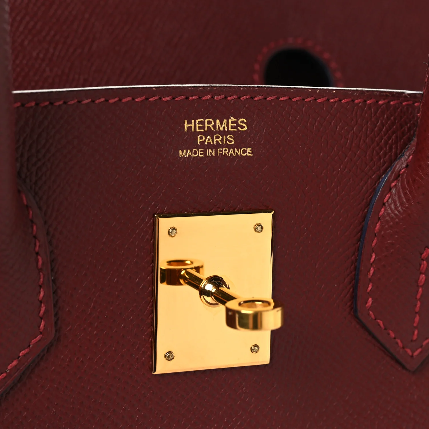 Epsom Birkin 30 Rouge H - Image 6