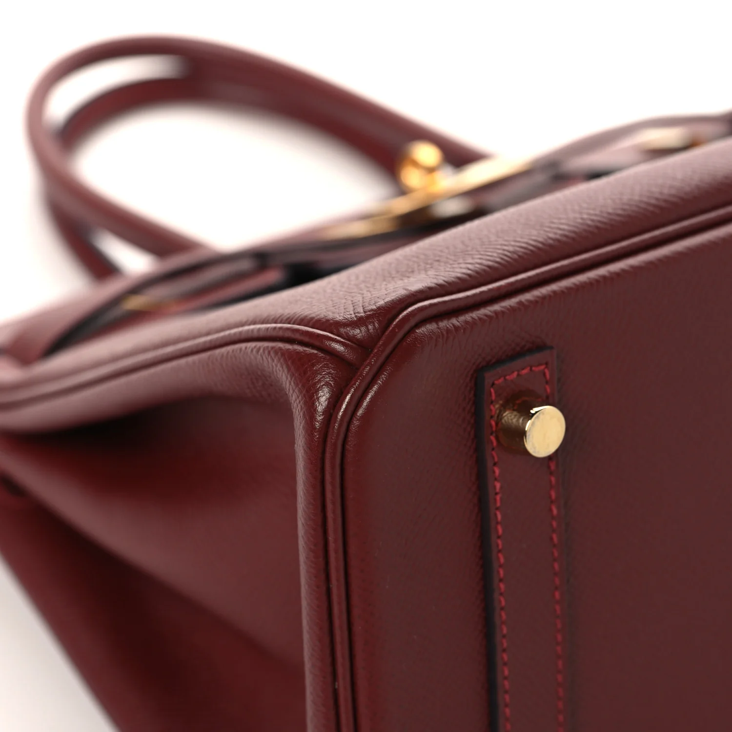 Epsom Birkin 30 Rouge H - Image 9