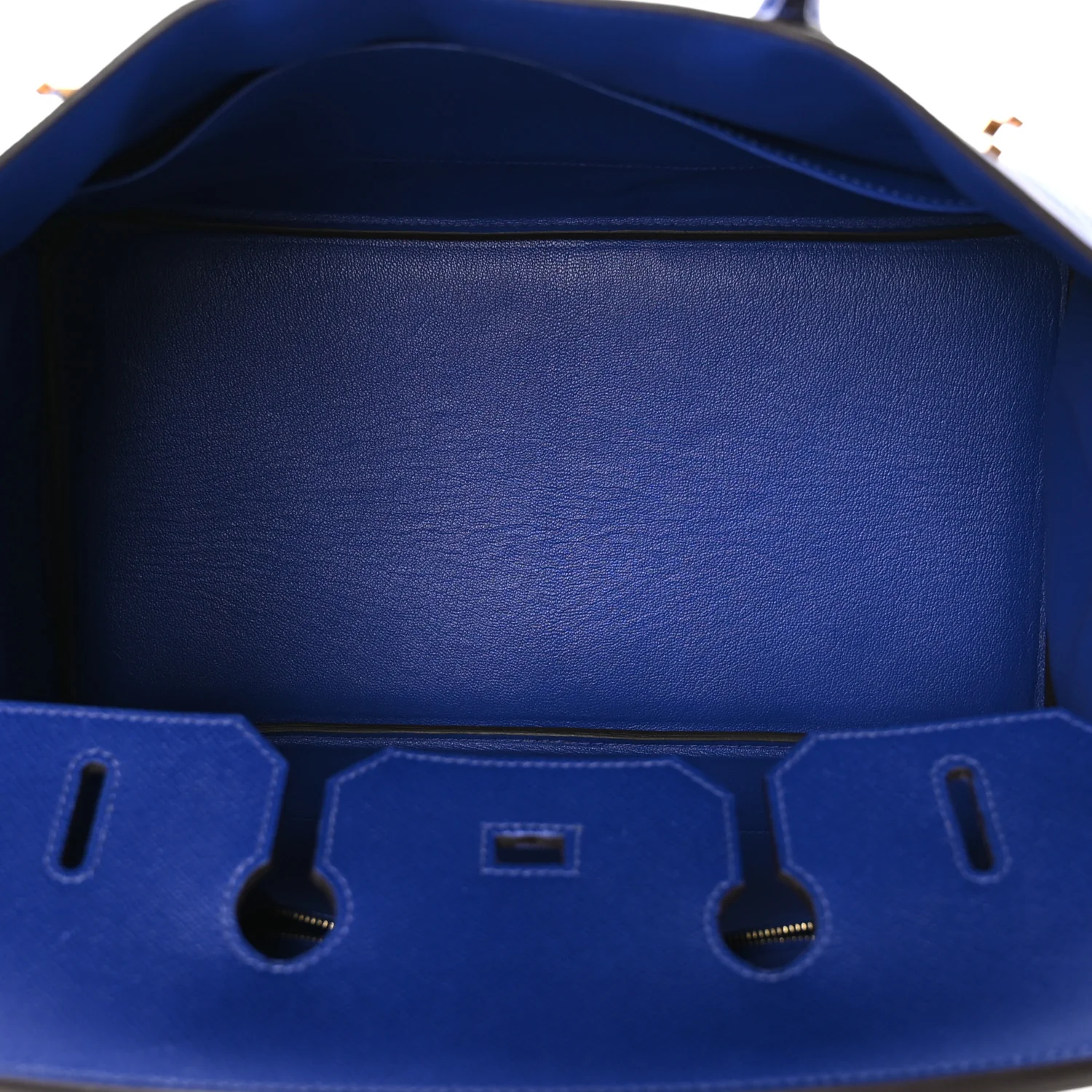 Epsom Birkin 35 Bleu Electrique - Image 5