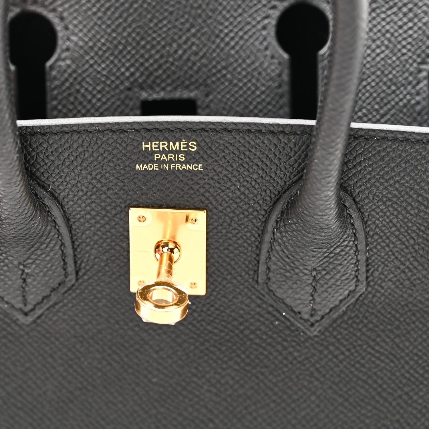 Epsom Birkin Sellier 25 Black - Image 6