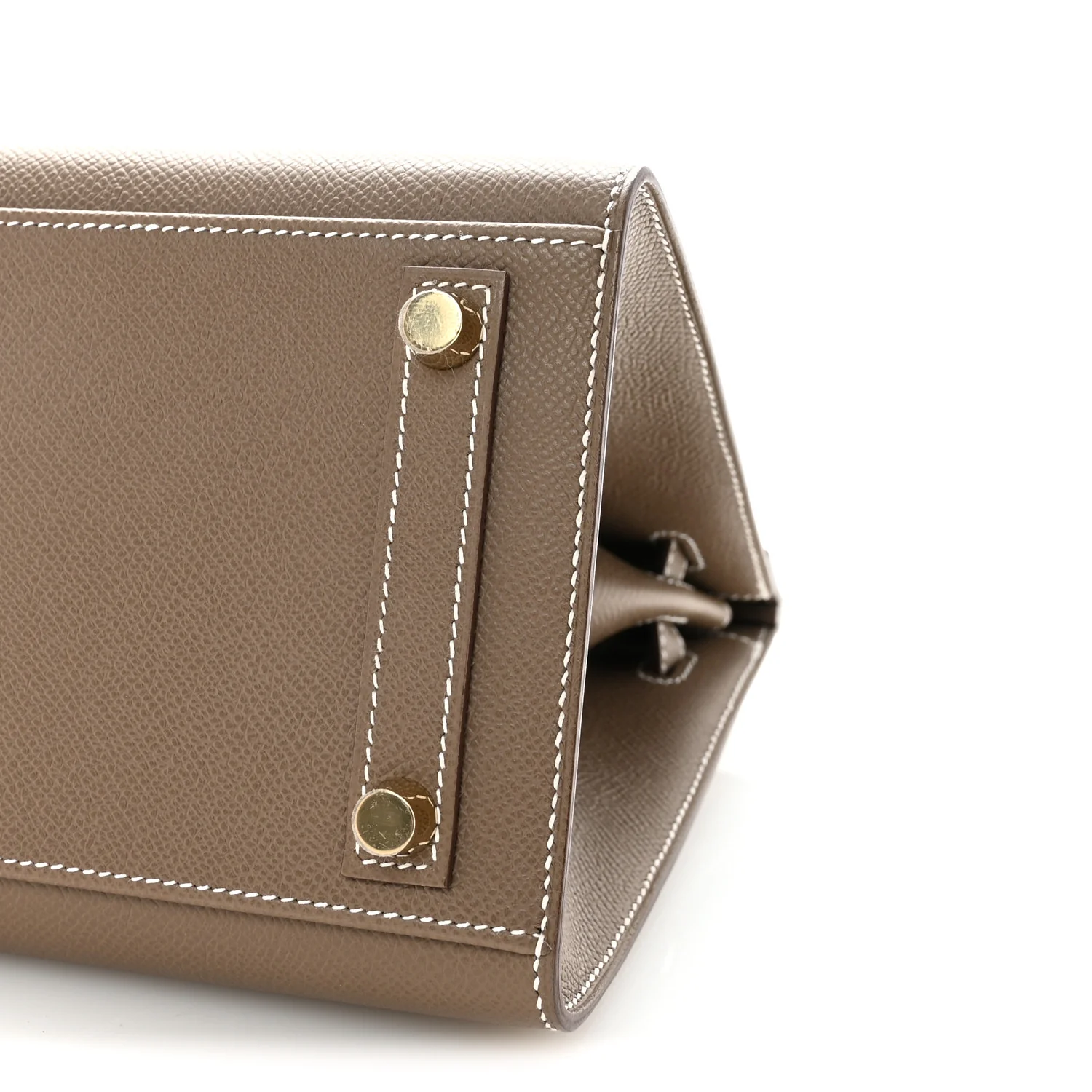 Epsom Birkin Sellier 25 Etoupe - Image 10