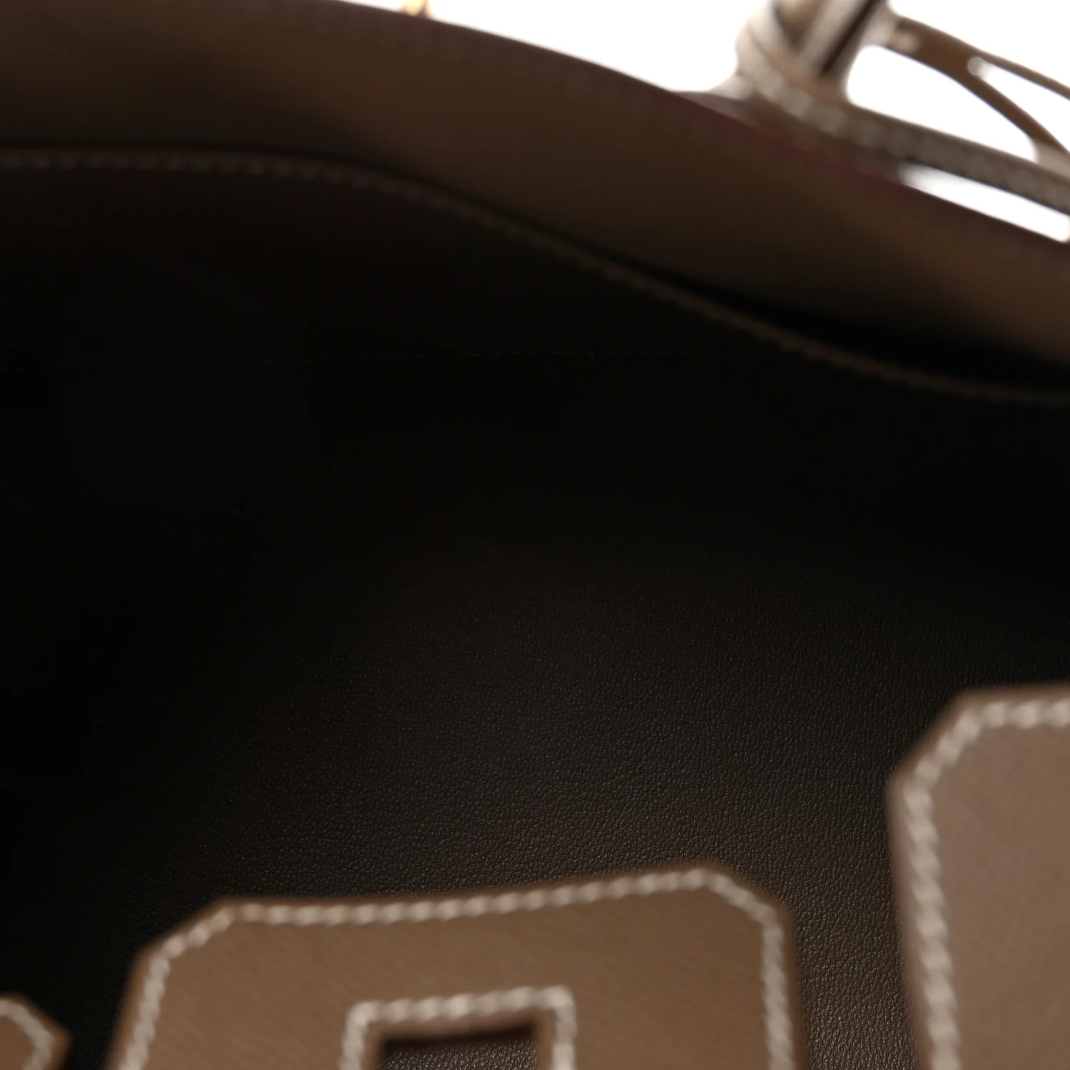 Epsom Birkin Sellier 25 Etoupe - Image 5