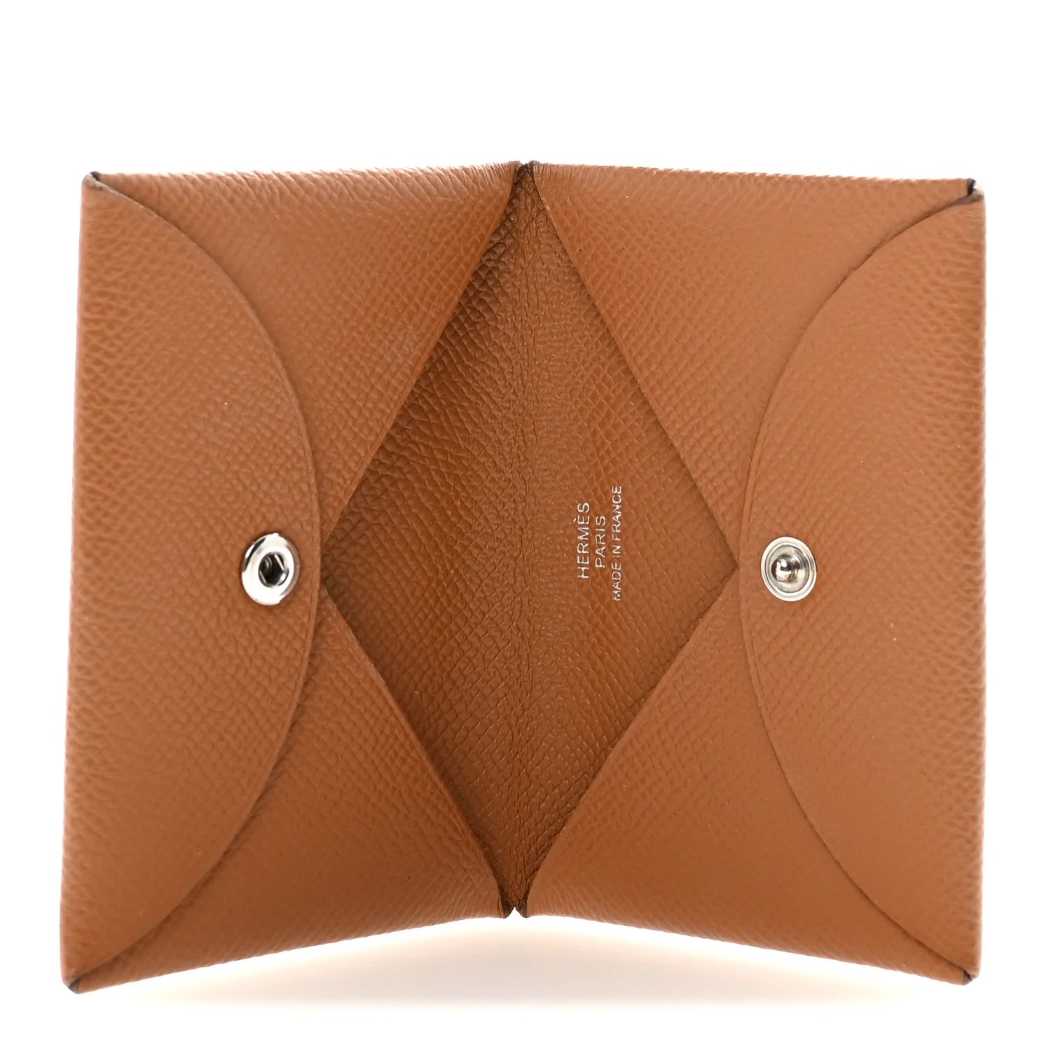 Epsom Calvi Card Case Gold - Image 5