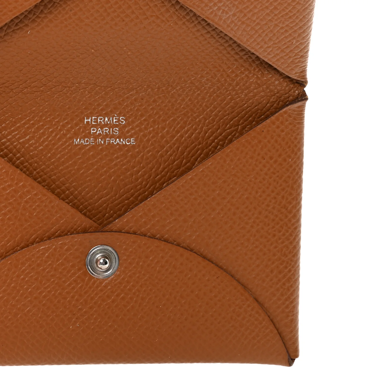 Epsom Calvi Card Case Gold - Image 6