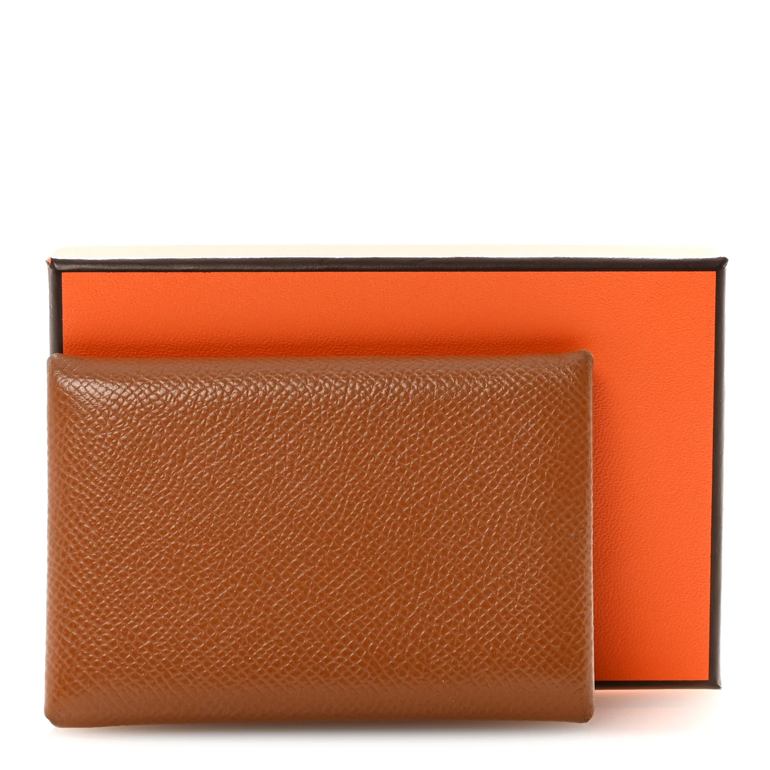 Epsom Calvi Card Case Gold - Image 7