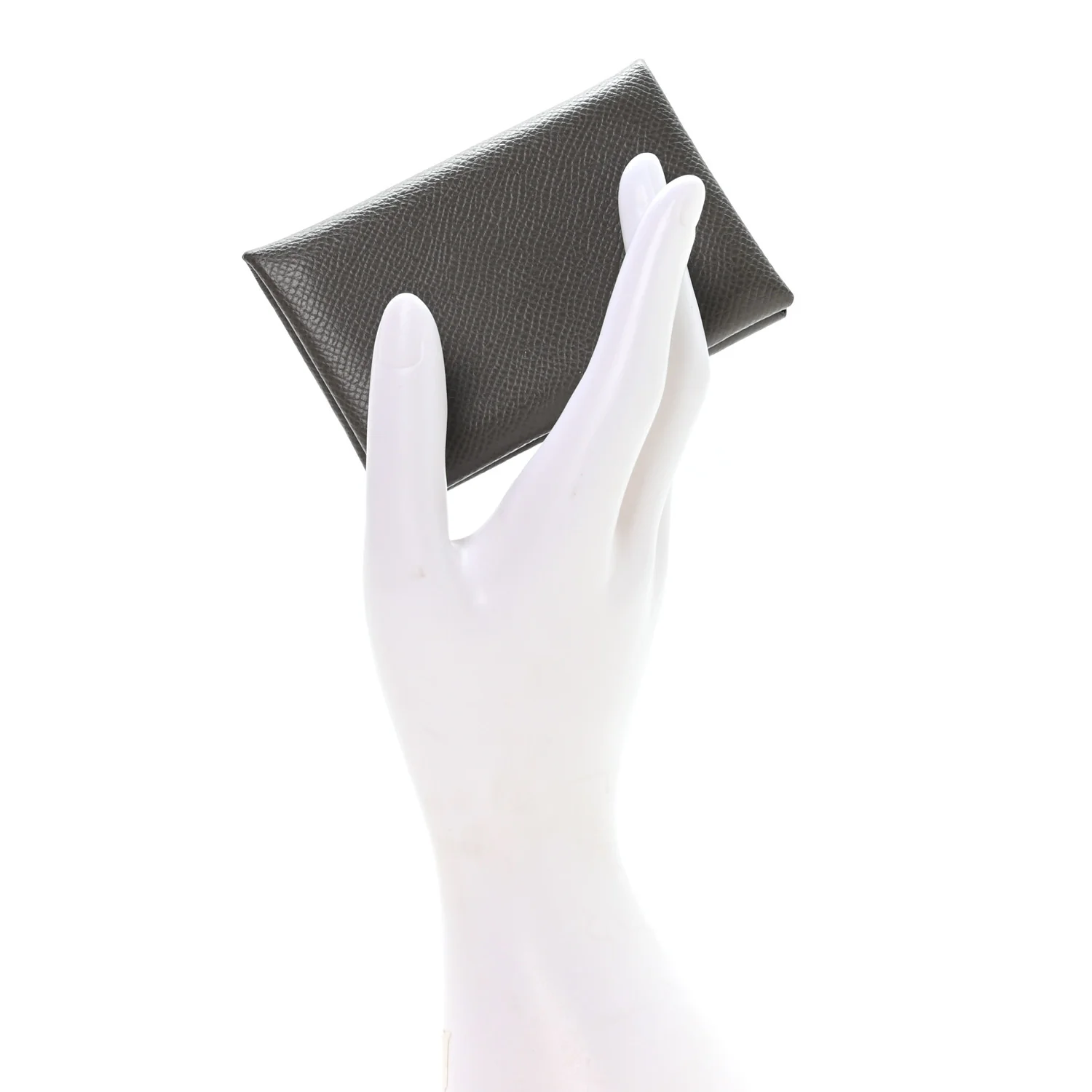 Epsom Calvi Card Case Gris Meyer - Image 2