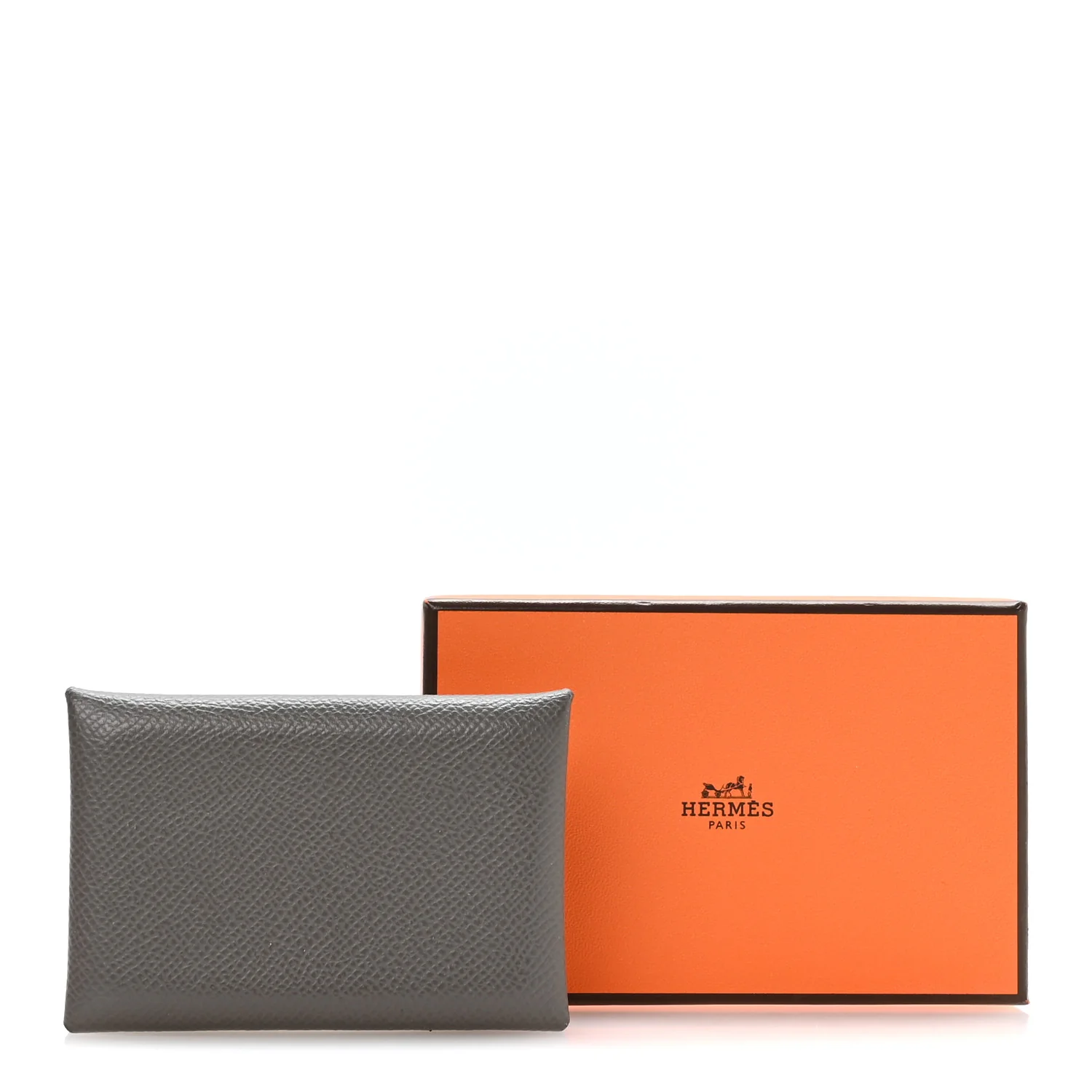 Epsom Calvi Card Case Gris Meyer - Image 8