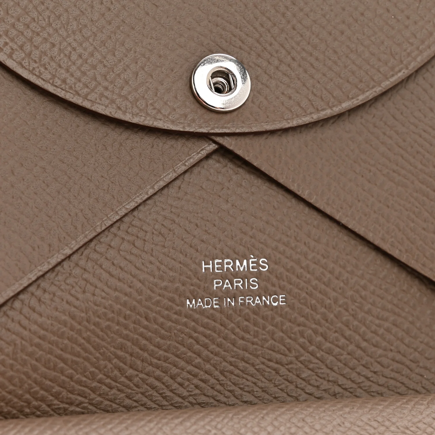 Epsom Calvi Duo Card Case Etoupe - Image 6