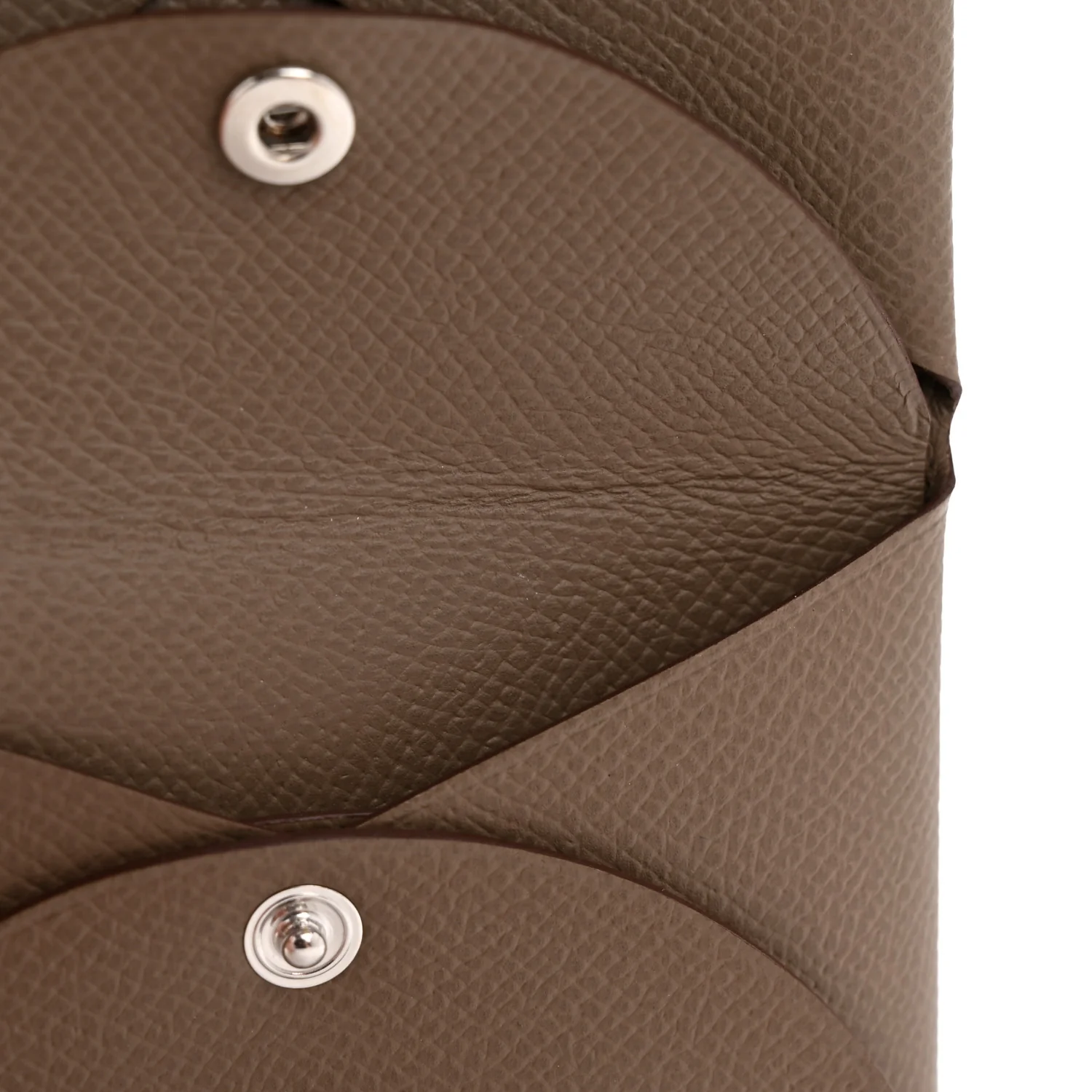 Epsom Calvi Duo Card Case Etoupe - Image 8