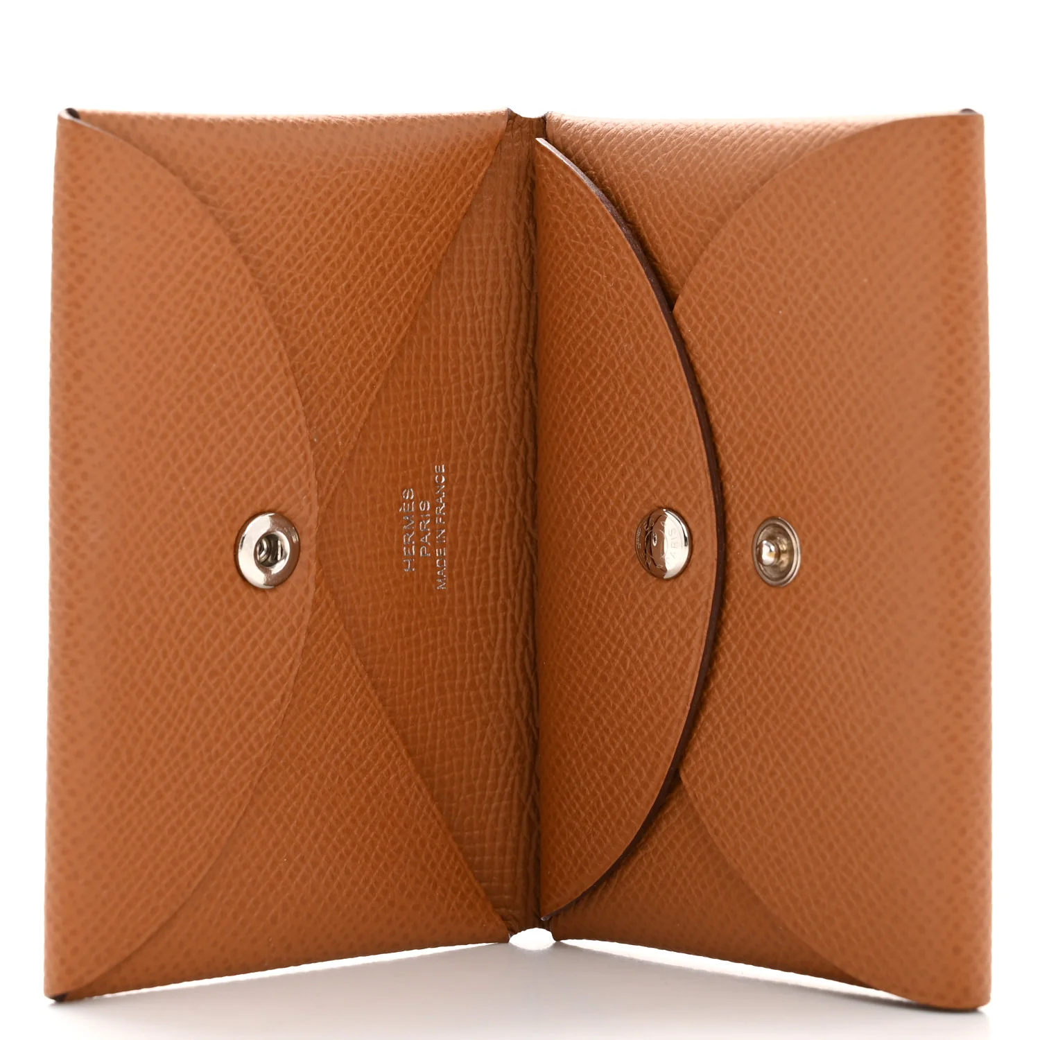 Epsom Calvi Duo Card Case Gold - Image 5