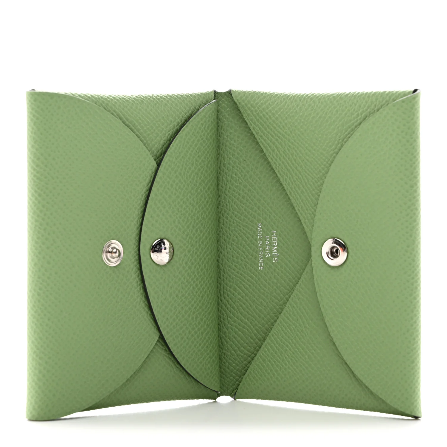 Epsom Calvi Duo Card Case Vert Criquet - Image 5