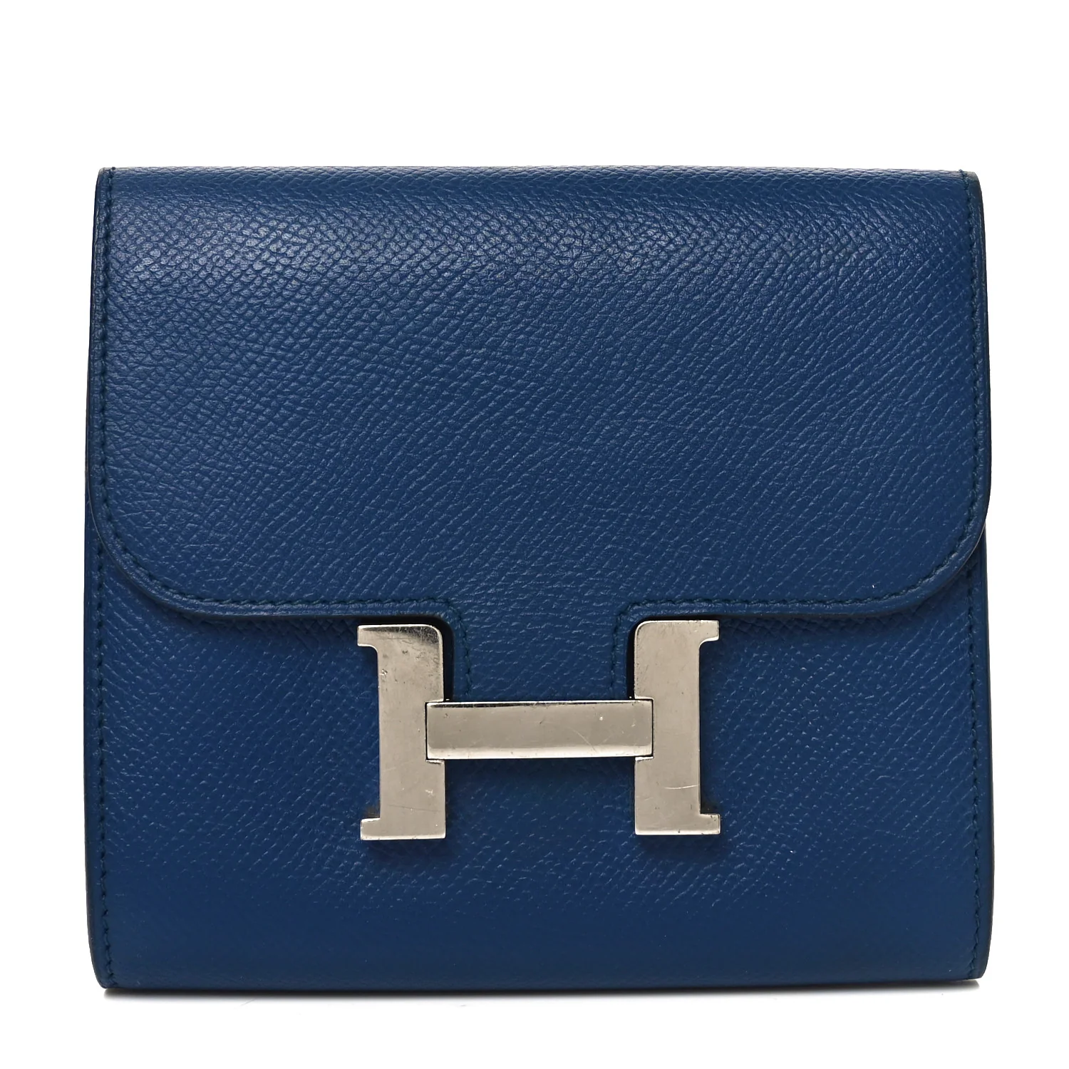 Epsom Constance Short Wallet Bleu de Prusse