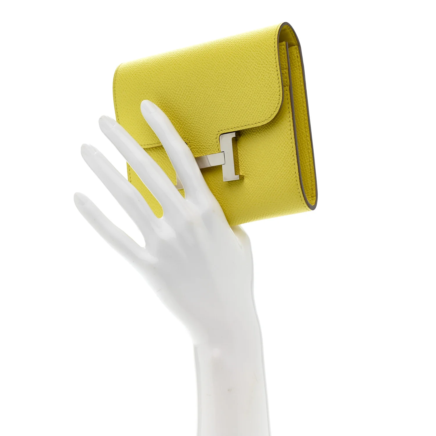 Epsom Constance Short Wallet Lime - Image 2