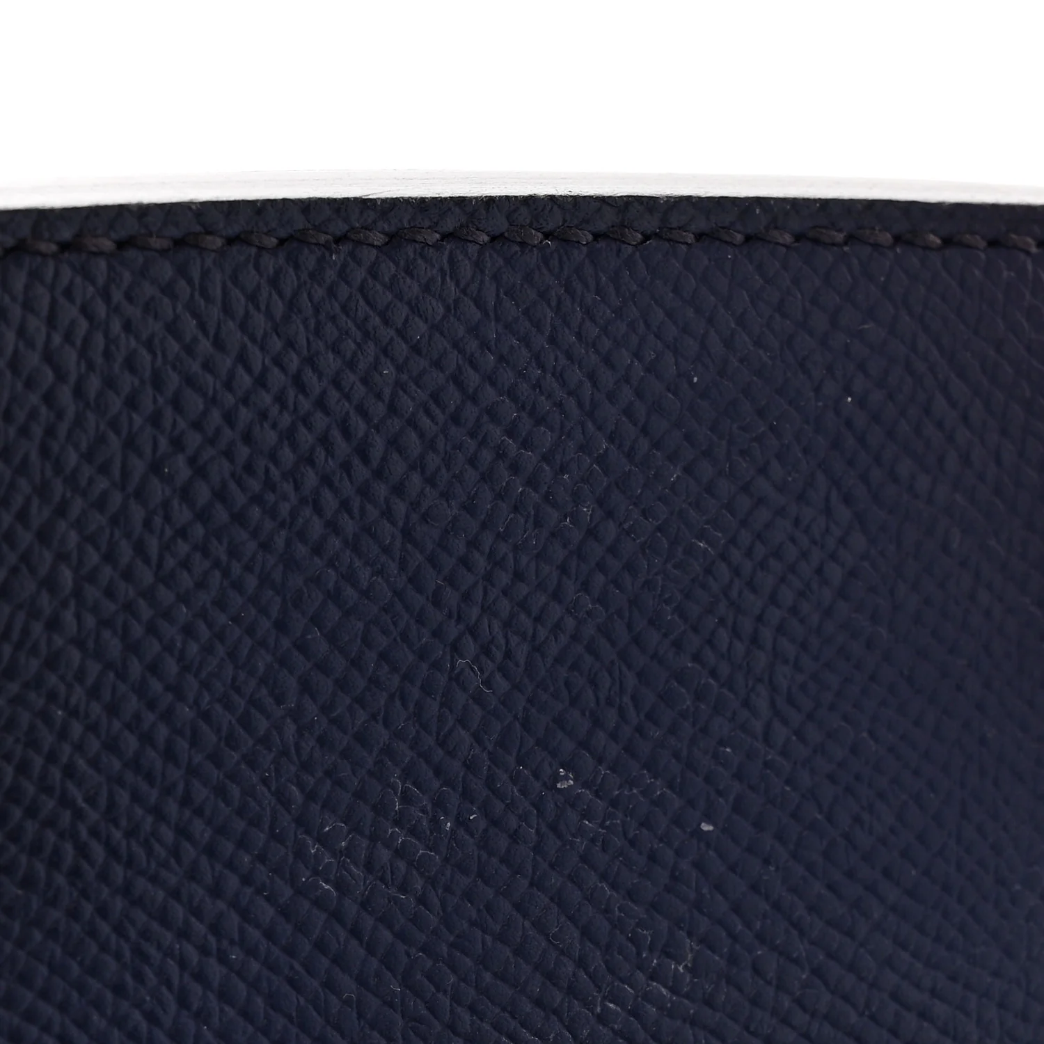 Epsom Horseshoe Birkin 35 Bleu Saphir Flamingo - Image 13