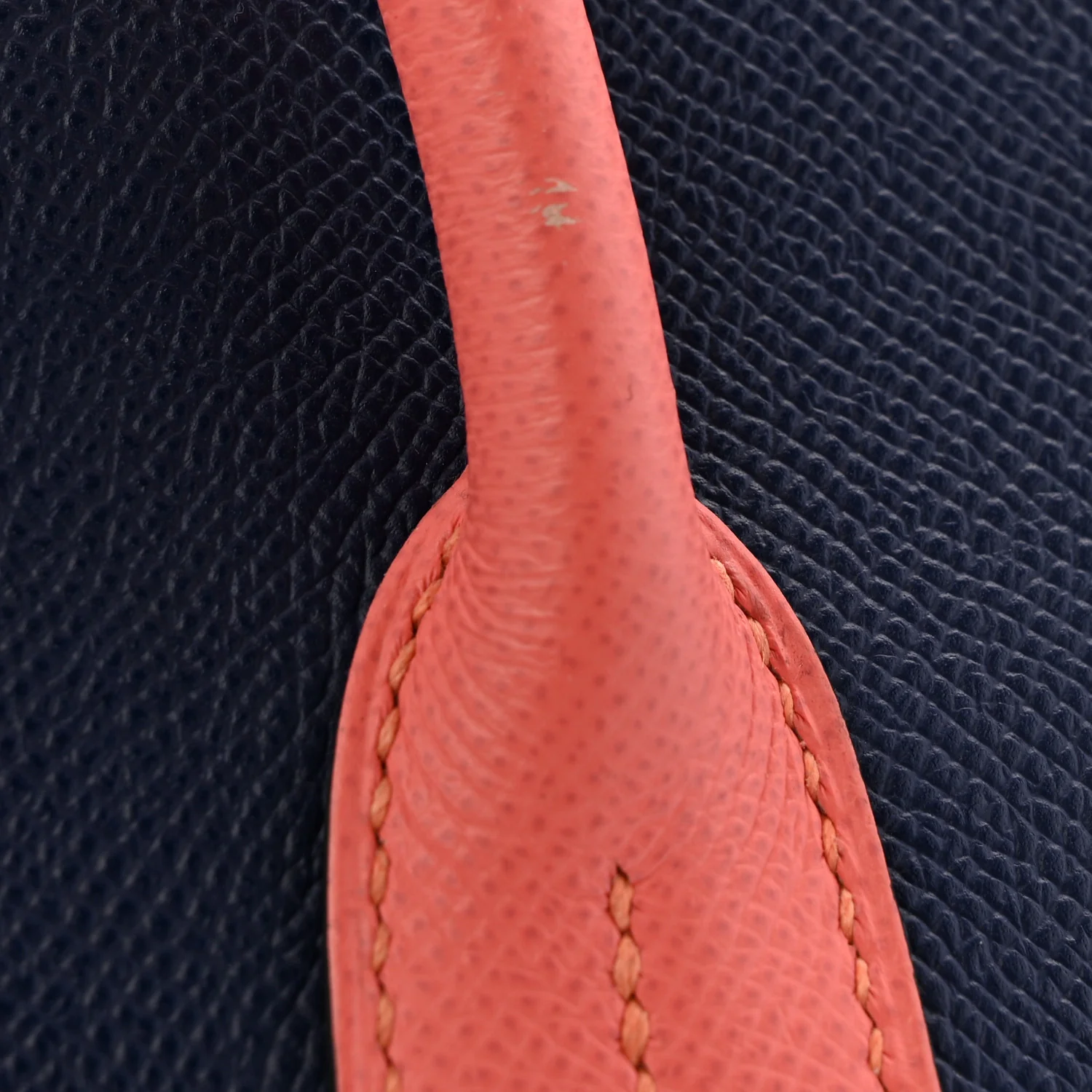 Epsom Horseshoe Birkin 35 Bleu Saphir Flamingo - Image 16