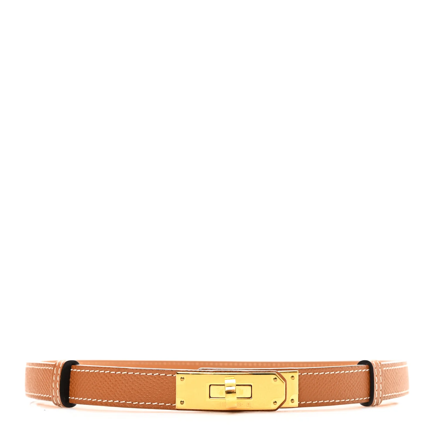 Epsom Kelly Belt Gold
