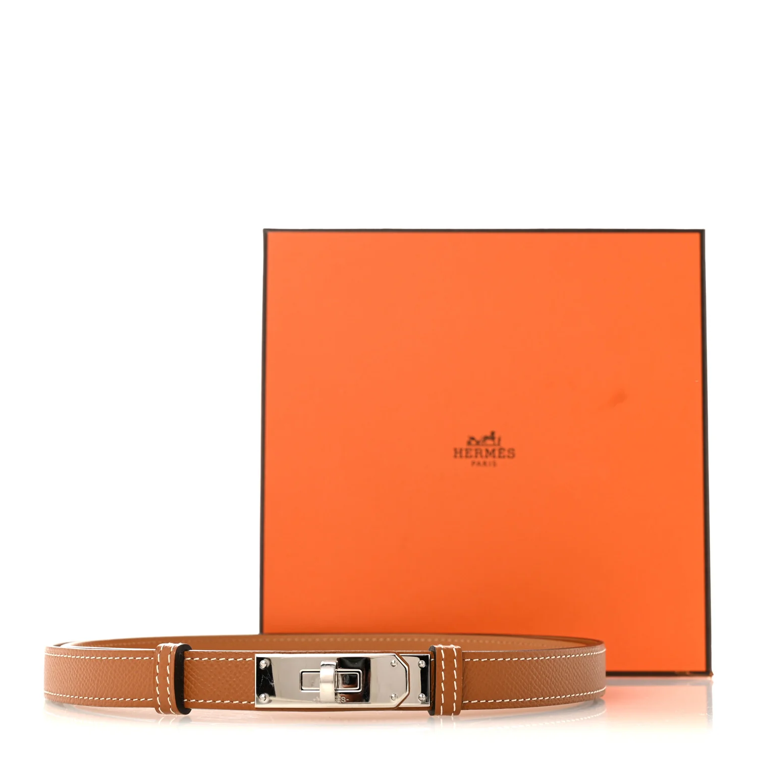 Epsom Kelly Belt Gold - Image 5