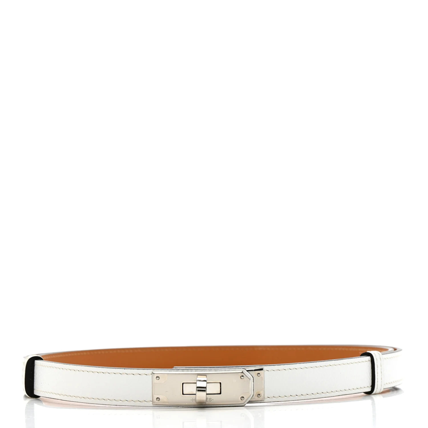 Epsom Kelly Belt White
