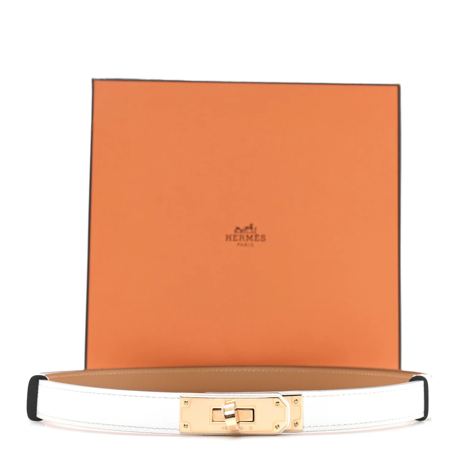 Epsom Kelly Belt White - Image 4