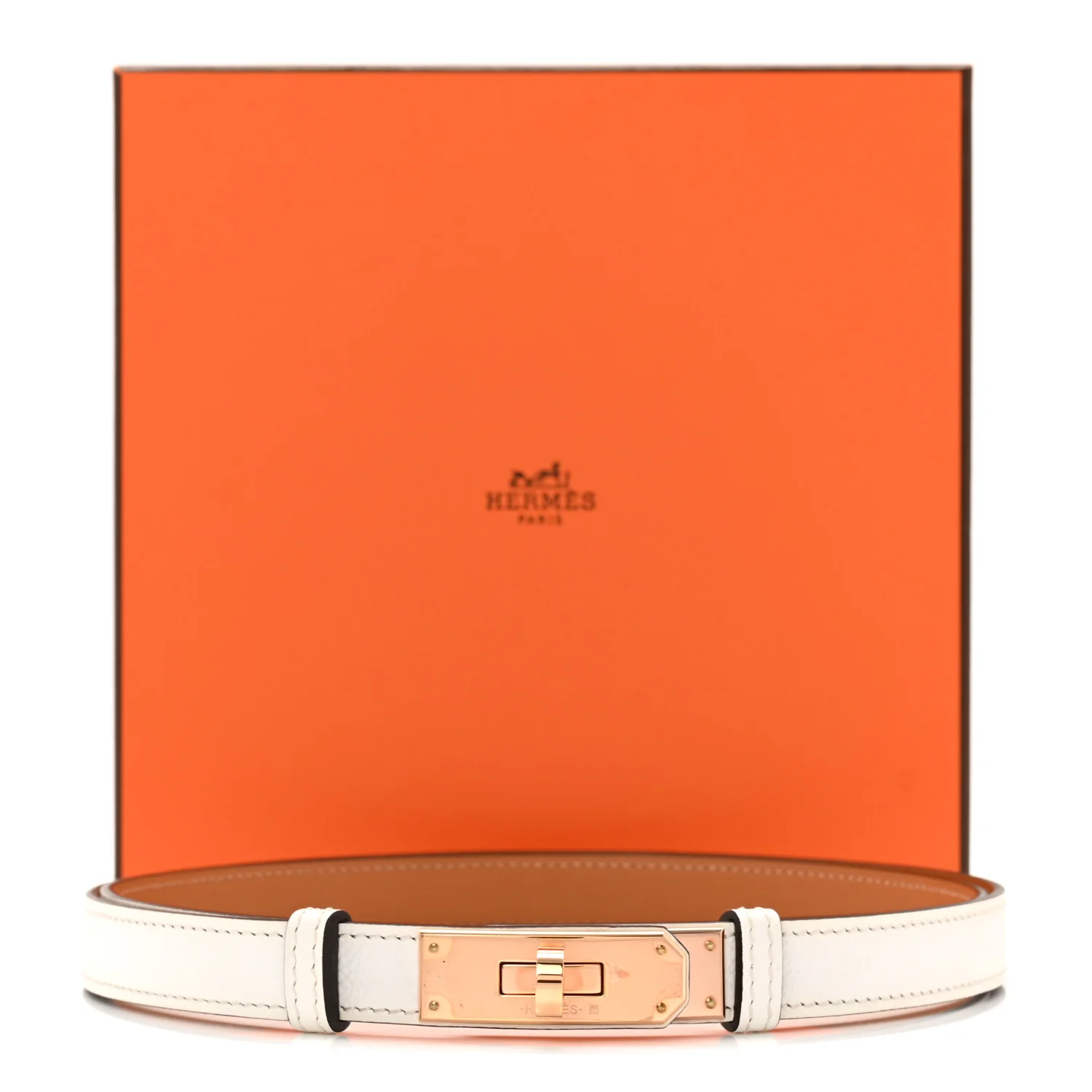 Epsom Kelly Belt White - Image 4