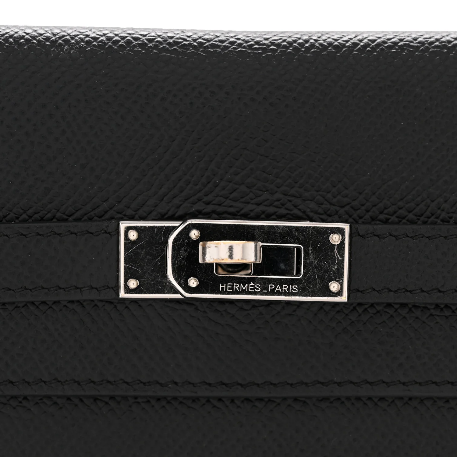 Epsom Kelly Longue Wallet Black - Image 10