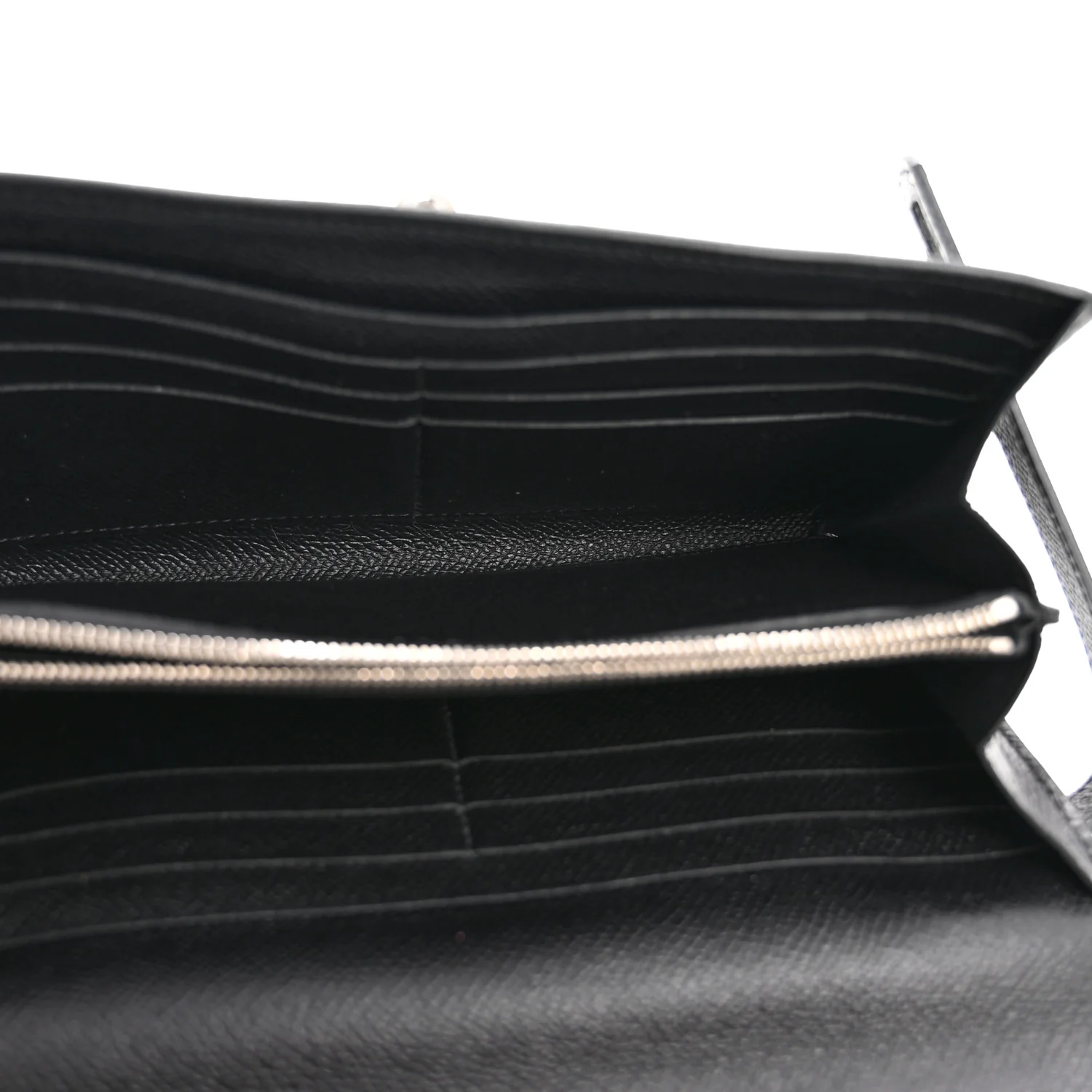 Epsom Kelly Longue Wallet Black - Image 6