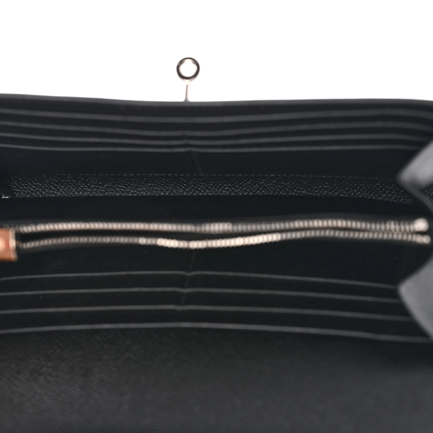 Epsom Kelly Longue Wallet Black - Image 5