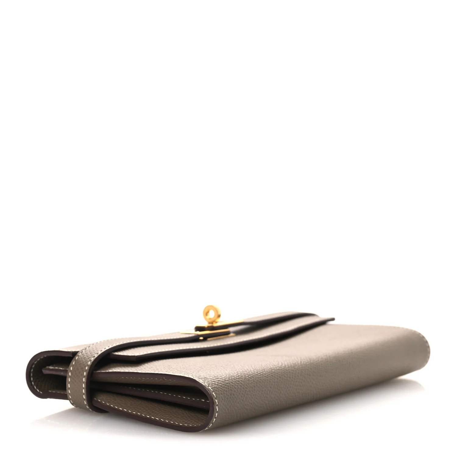 Epsom Kelly Longue Wallet Etoupe - Image 4