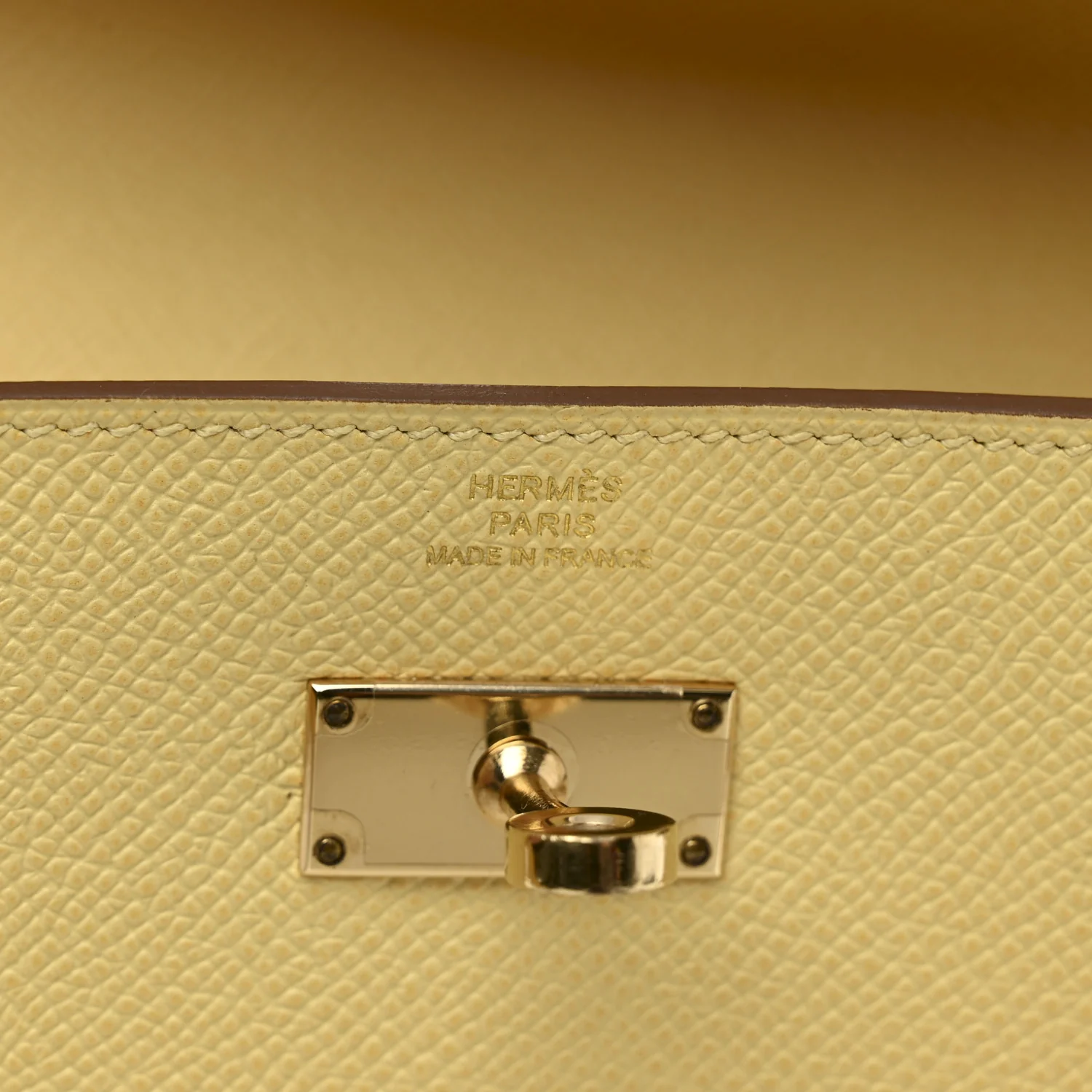 Epsom Kelly Longue Wallet Jaune Poussin - Image 6