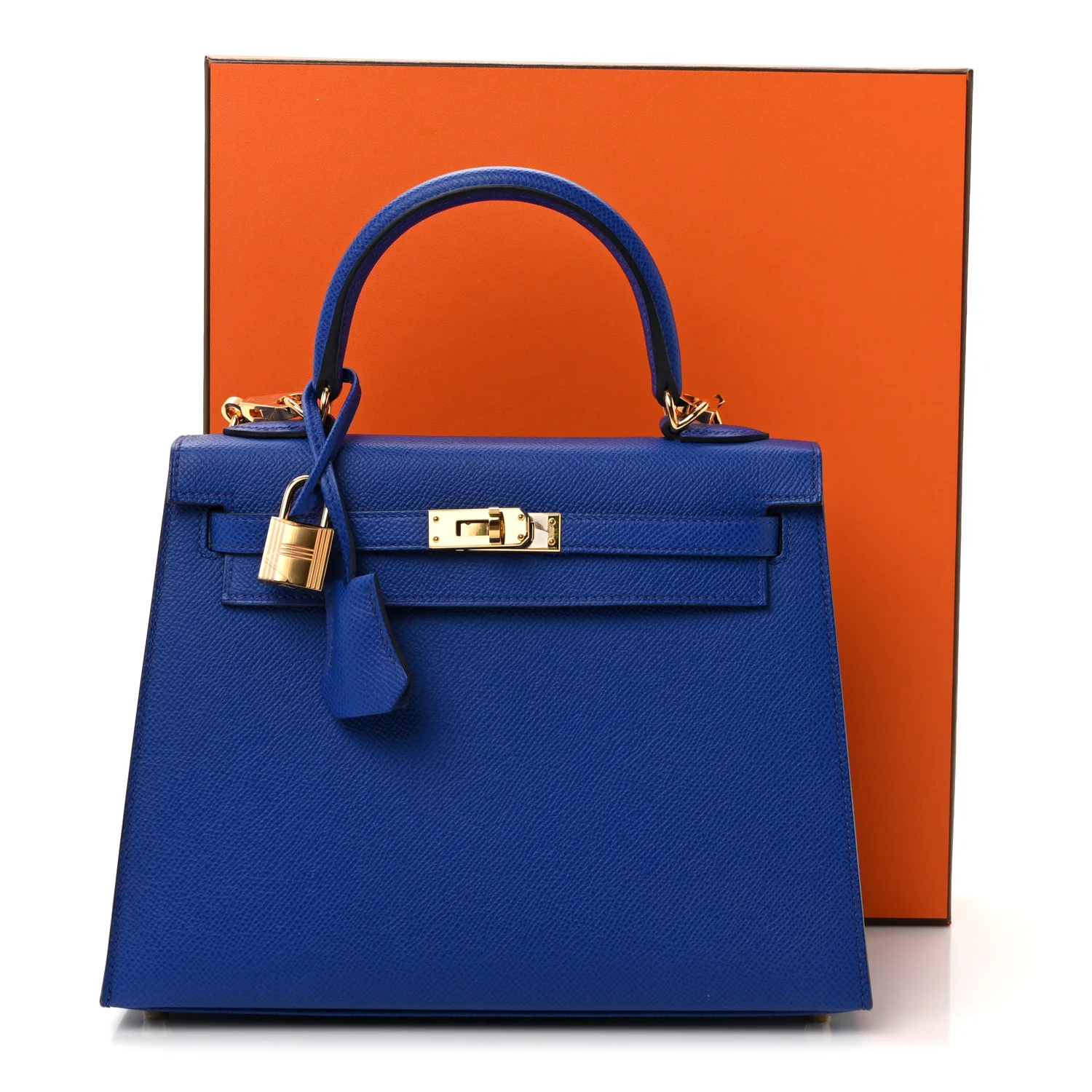 Epsom Kelly Sellier 25 Bleu Royal - Image 19