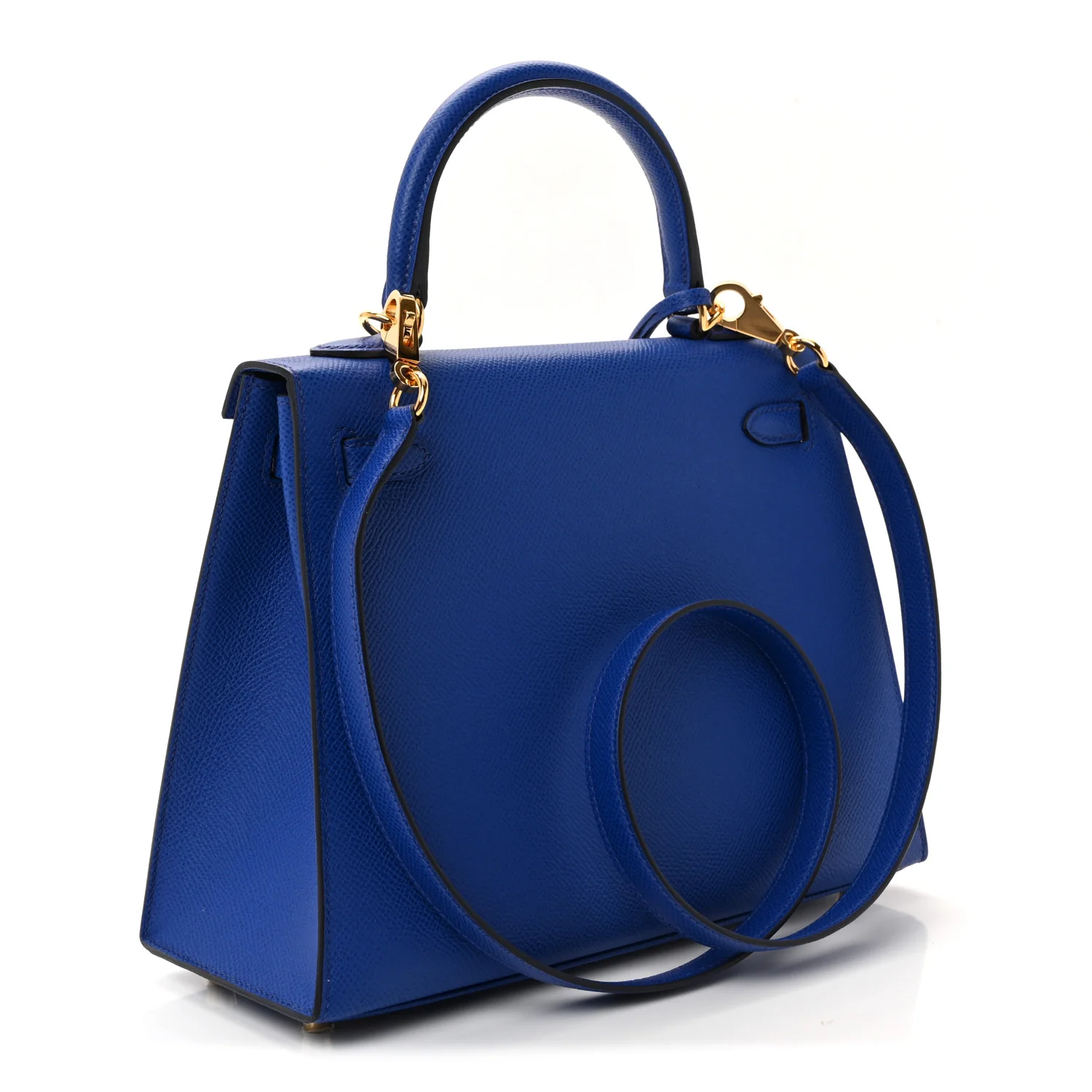 Epsom Kelly Sellier 25 Bleu Royal - Image 4