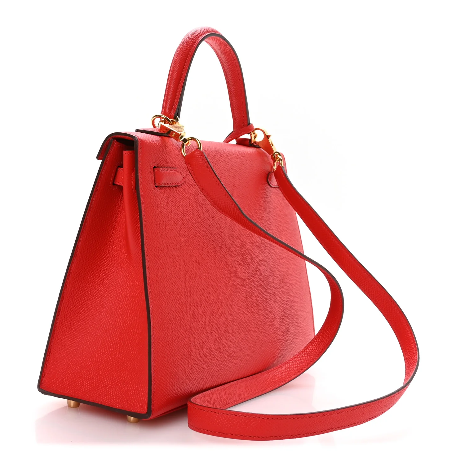 Epsom Kelly Sellier 25 Rouge De Coeur - Image 3