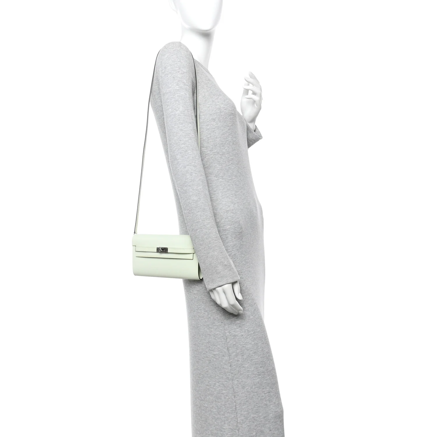 Epsom Kelly Wallet To Go Vert Fizz - Image 2