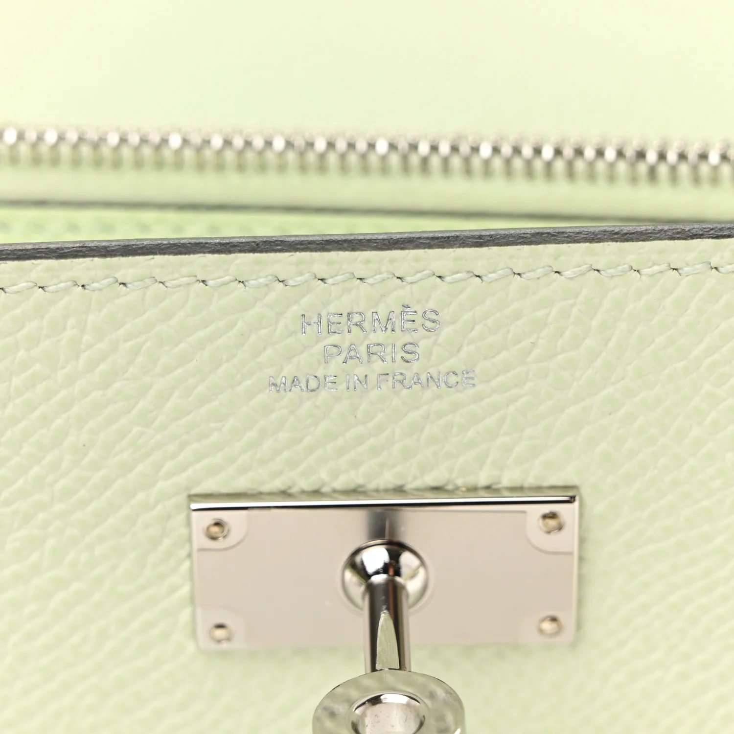 Epsom Kelly Wallet To Go Vert Fizz - Image 6