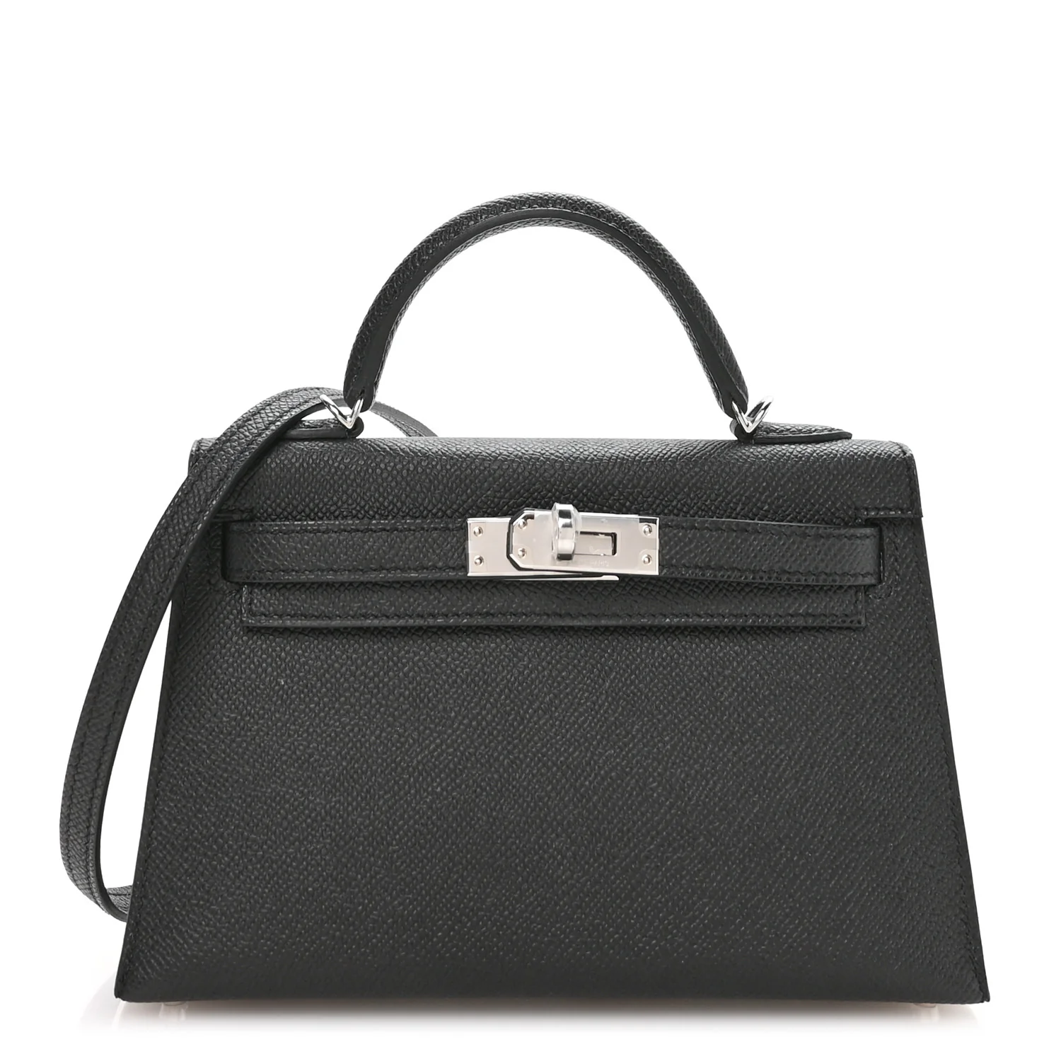 Epsom Mini Kelly Sellier 20 Black