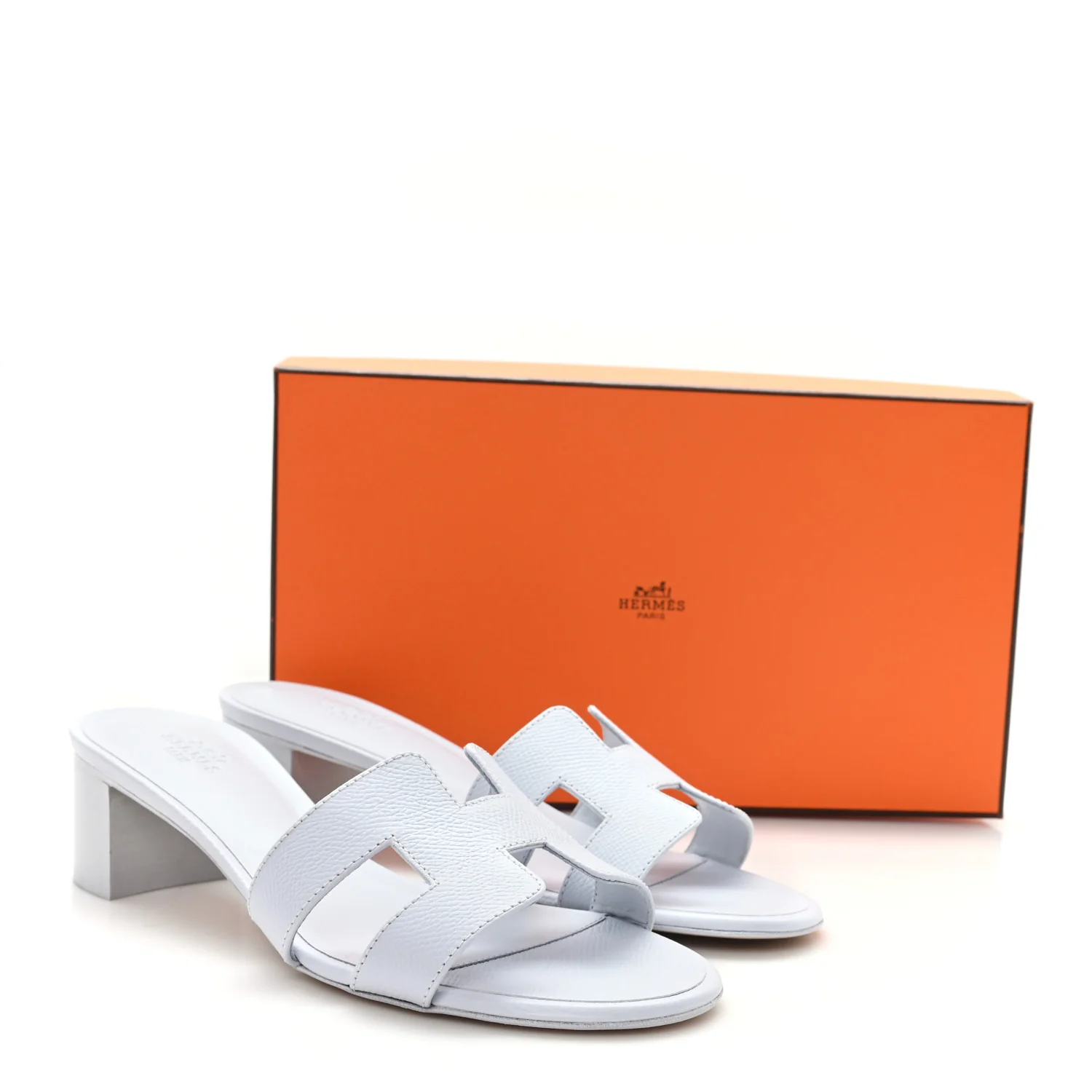 Epsom Oasis Sandals 37.5 Bleu Glacier - Image 10