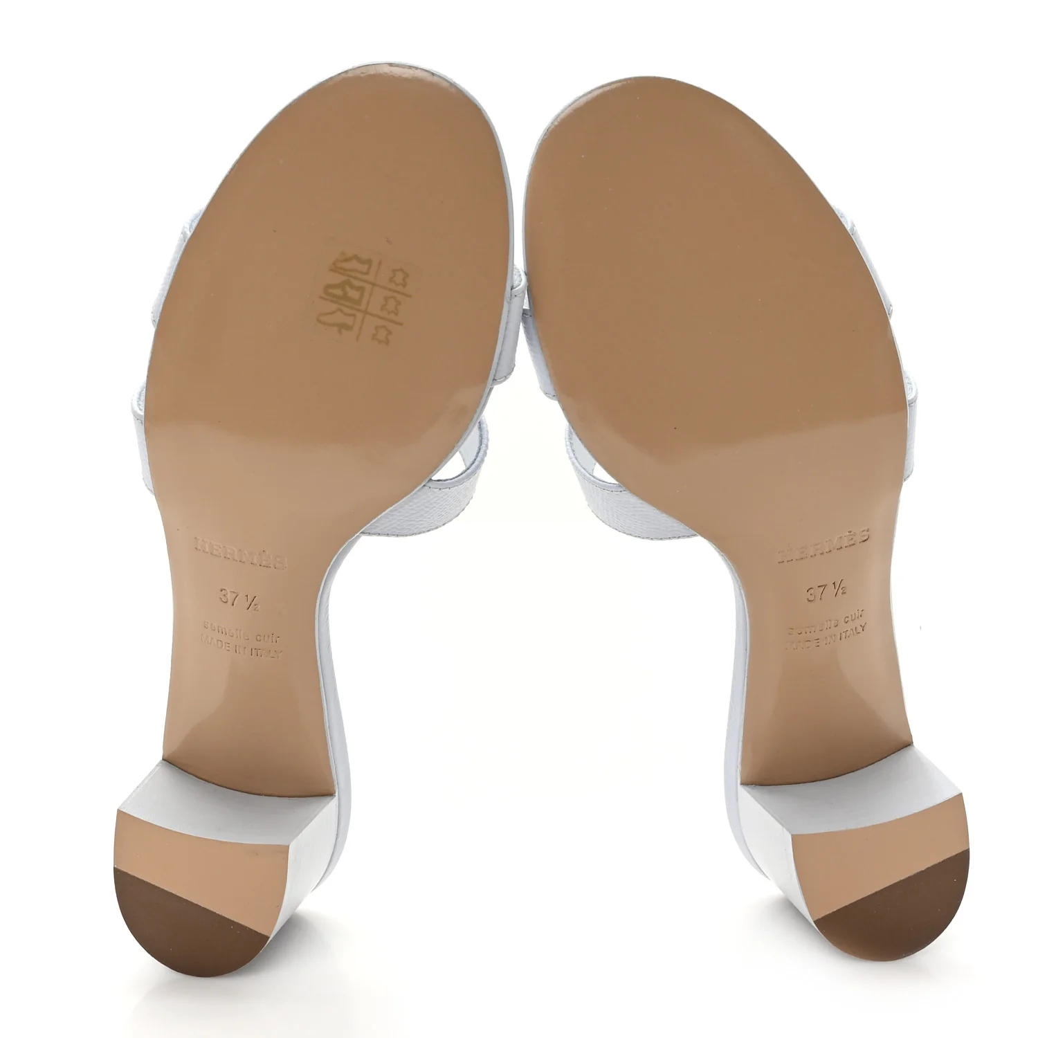 Epsom Oasis Sandals 37.5 Bleu Glacier - Image 6
