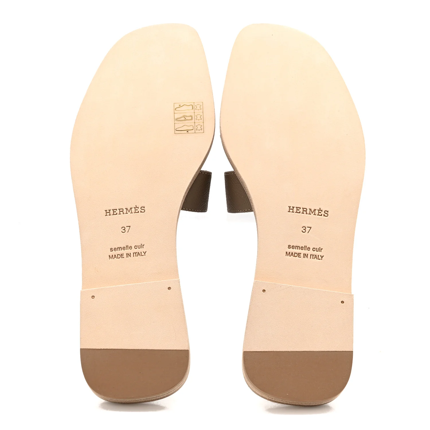 Epsom Oran Sandals 37 Etoupe - Image 11