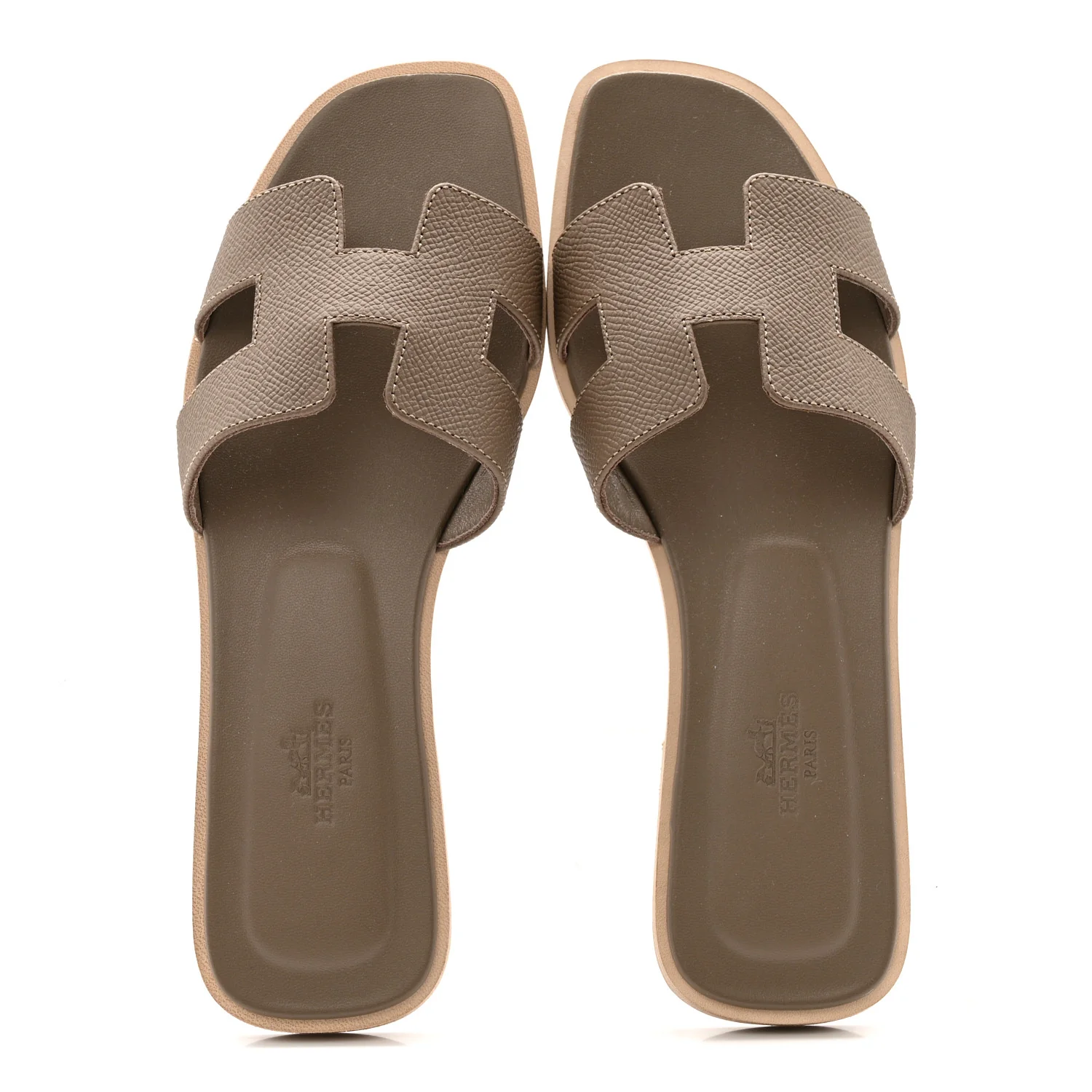 Epsom Oran Sandals 37 Etoupe - Image 3