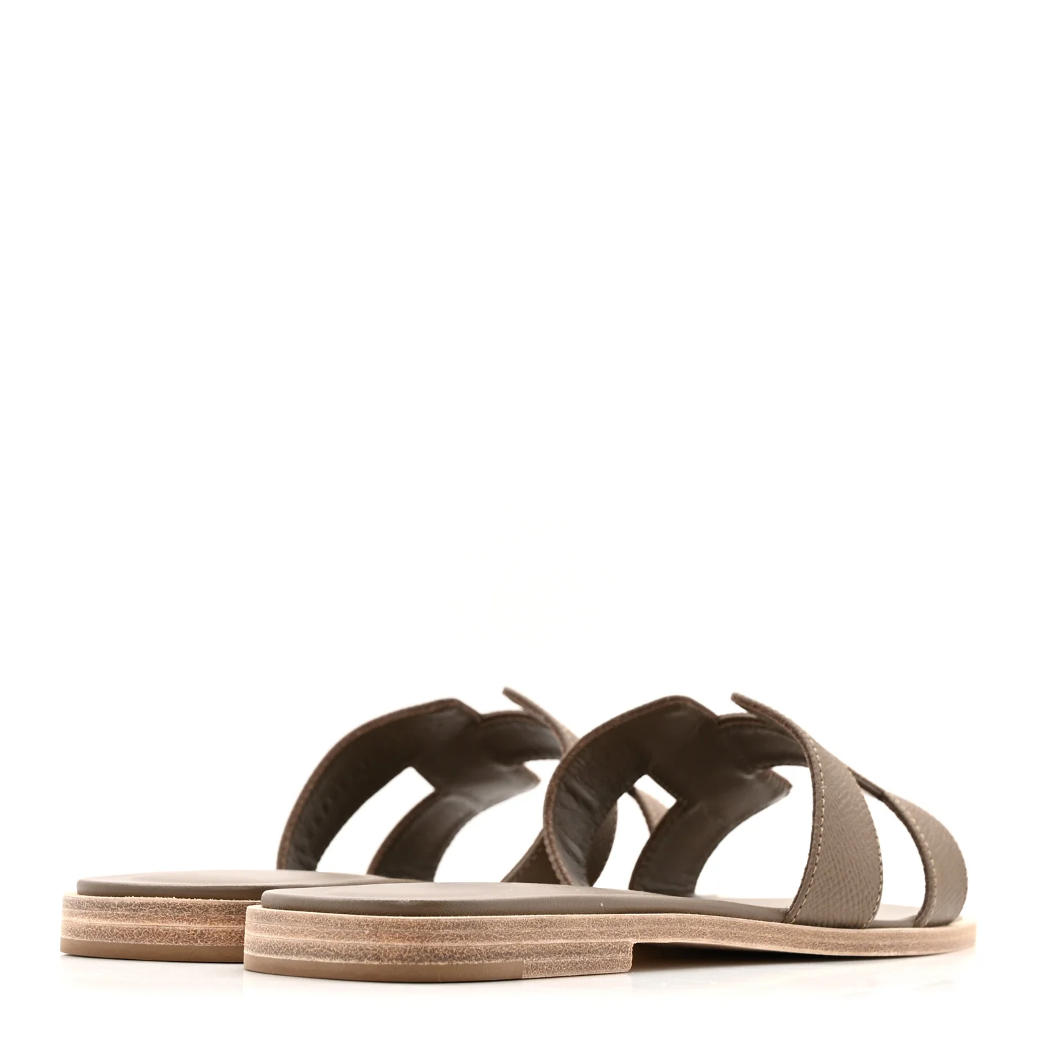 Epsom Oran Sandals 37 Etoupe - Image 9