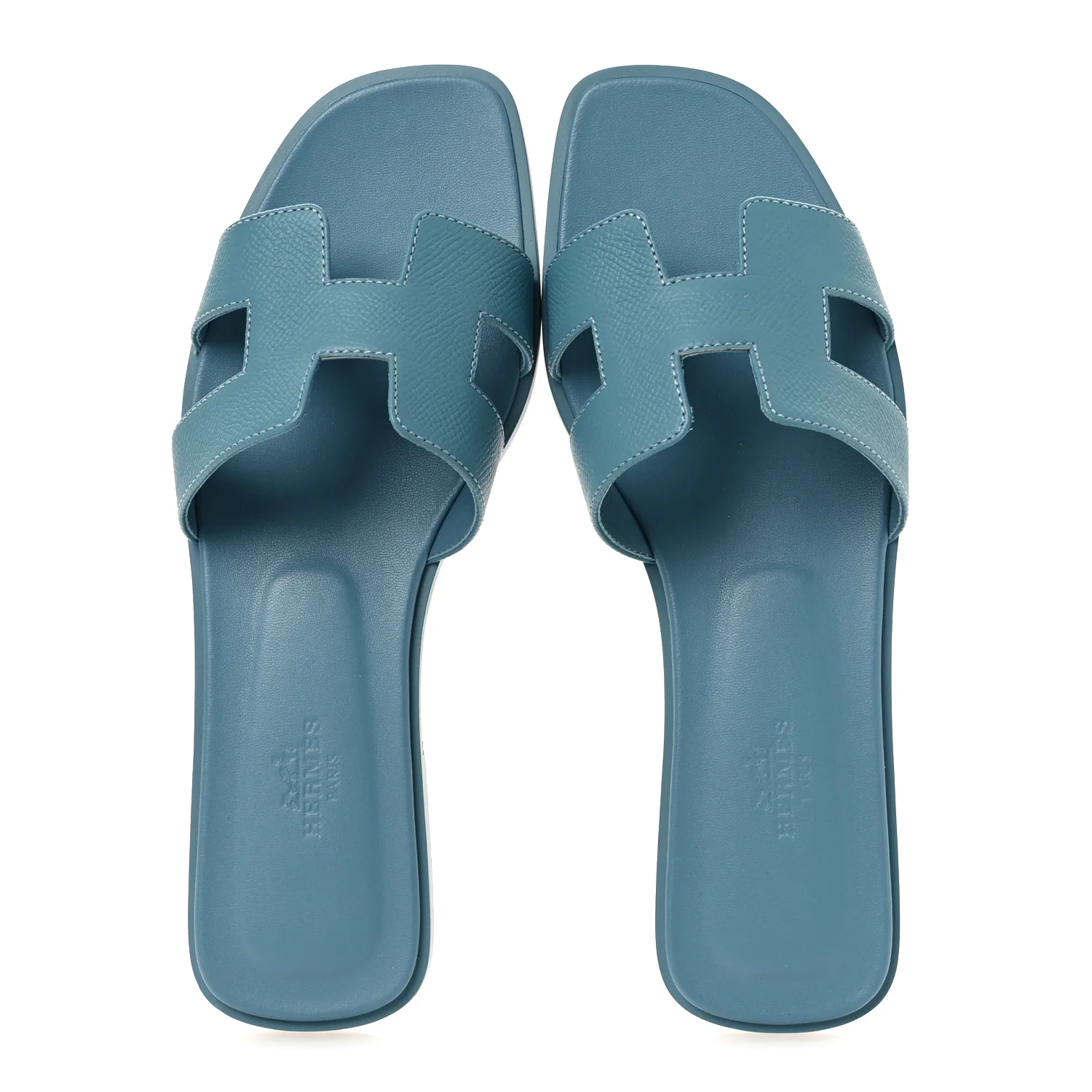 Epsom Oran Sandals 38 New Blue Jean - Image 2