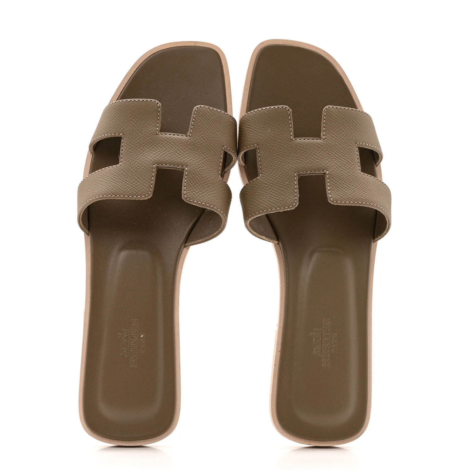 Epsom Oran Sandals 40 Etoupe - Image 2