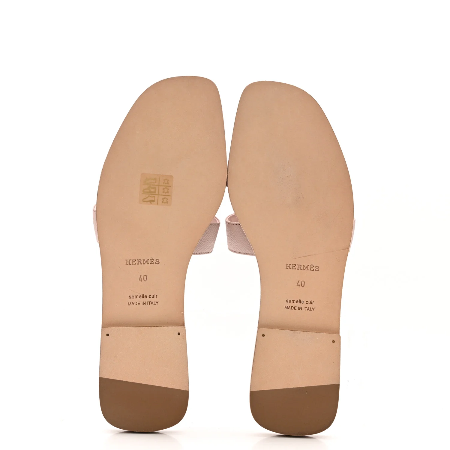 Epsom Oran Sandals 40 Rose Porcelaine - Image 6