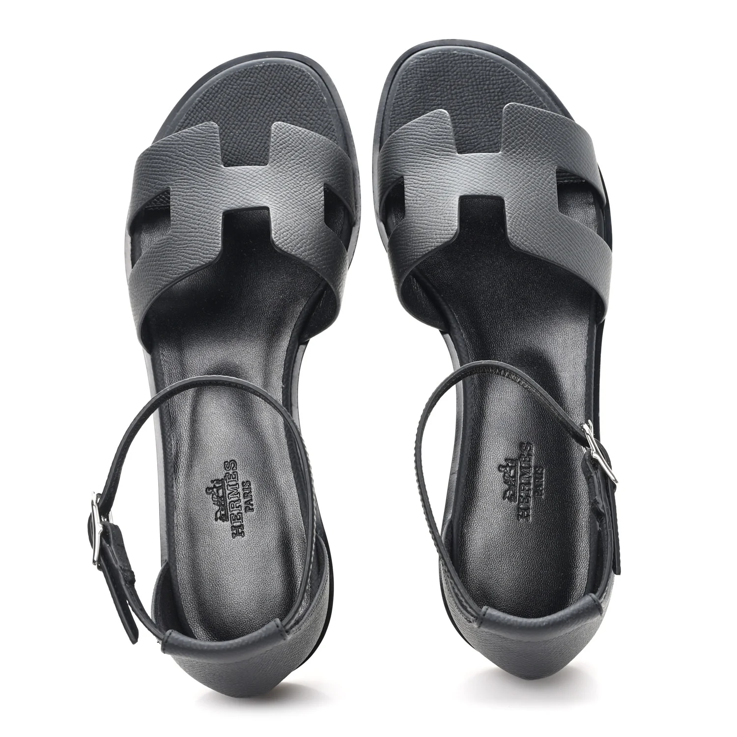 Epsom Santorini Sandals 38 Black - Image 2