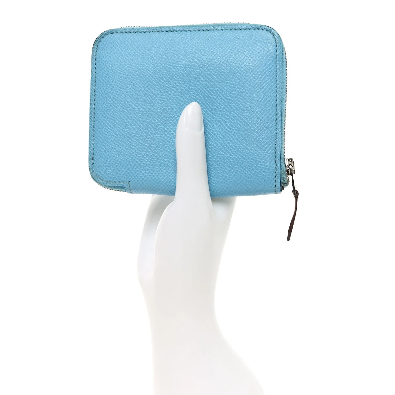Epsom Silk'In Compact Wallet Celeste - Image 2