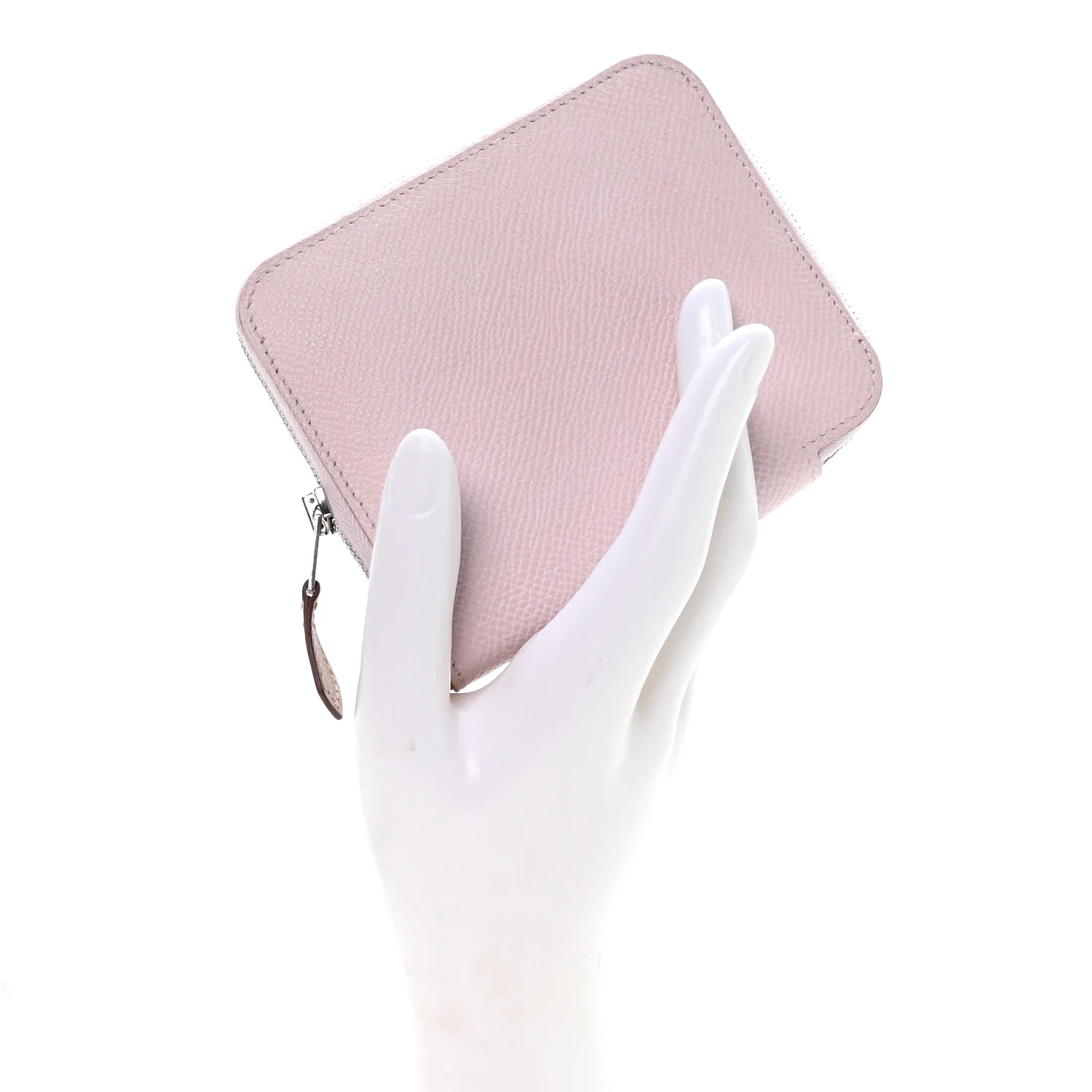 Epsom Silk'In Compact Wallet Mauve Pale Rose Darling Vert Vertigo - Image 2