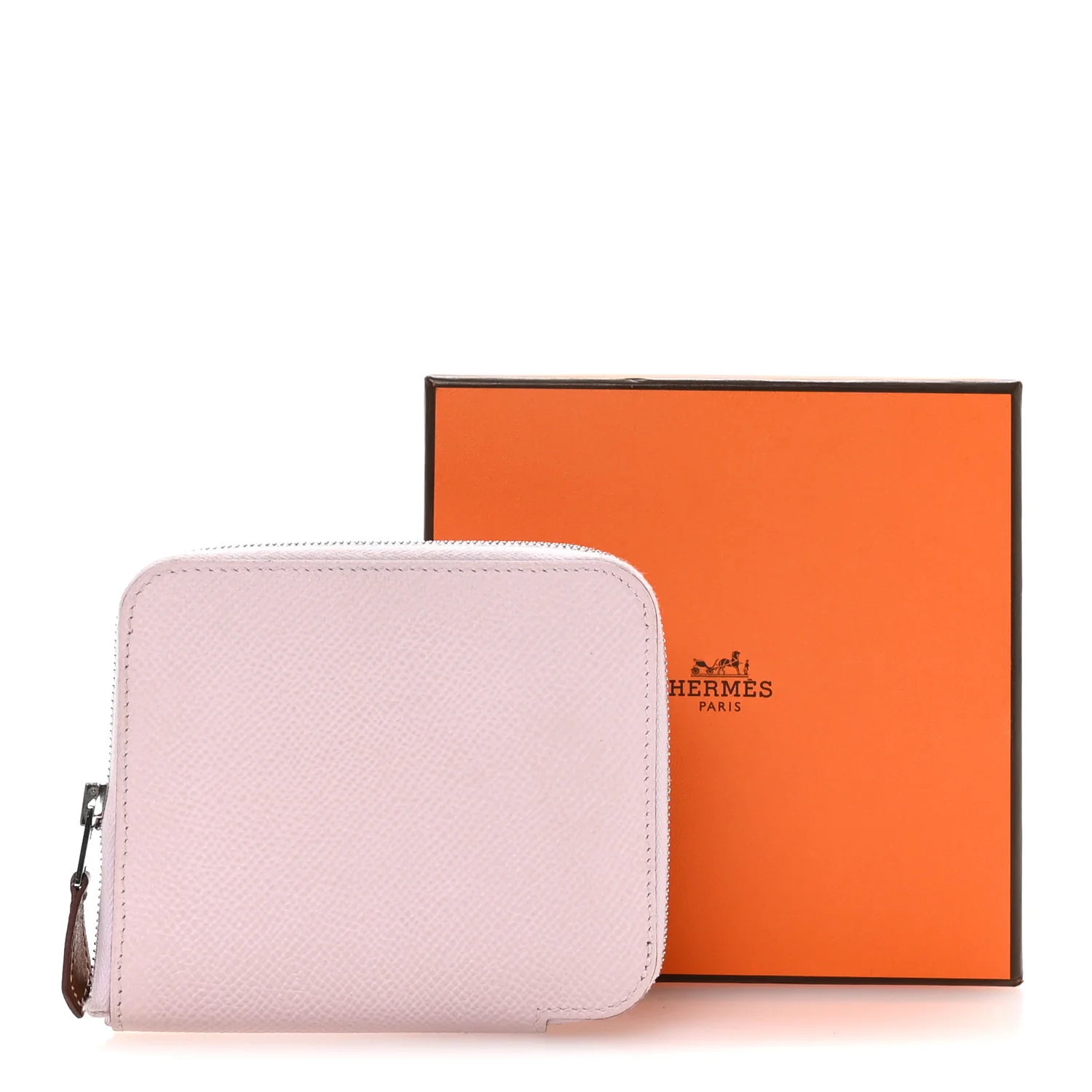 Epsom Silk'In Compact Wallet Mauve Pale Rose Darling Vert Vertigo - Image 8