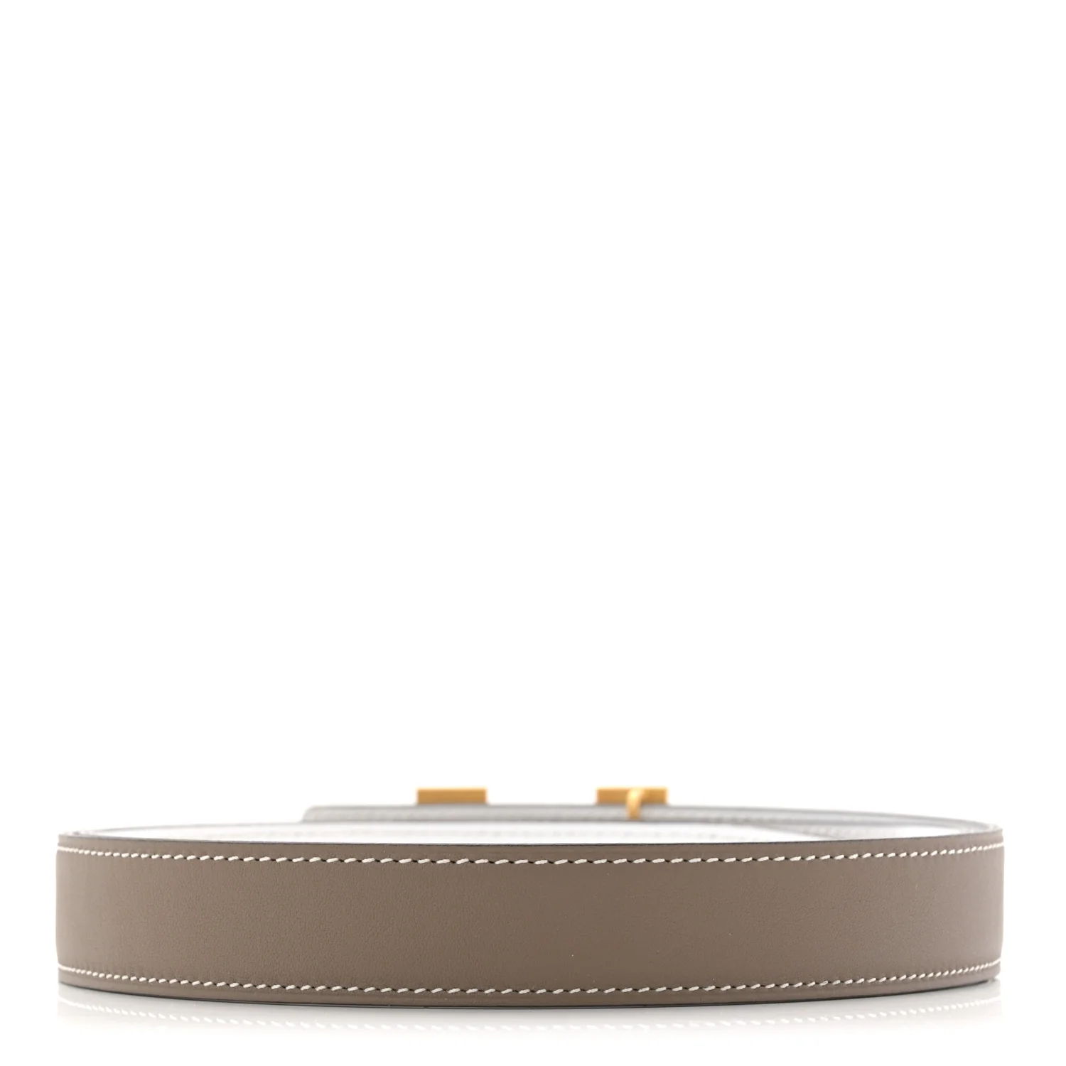 Epsom Swift 24mm Mini Constance H Belt 90 36 White Etoupe - Image 2